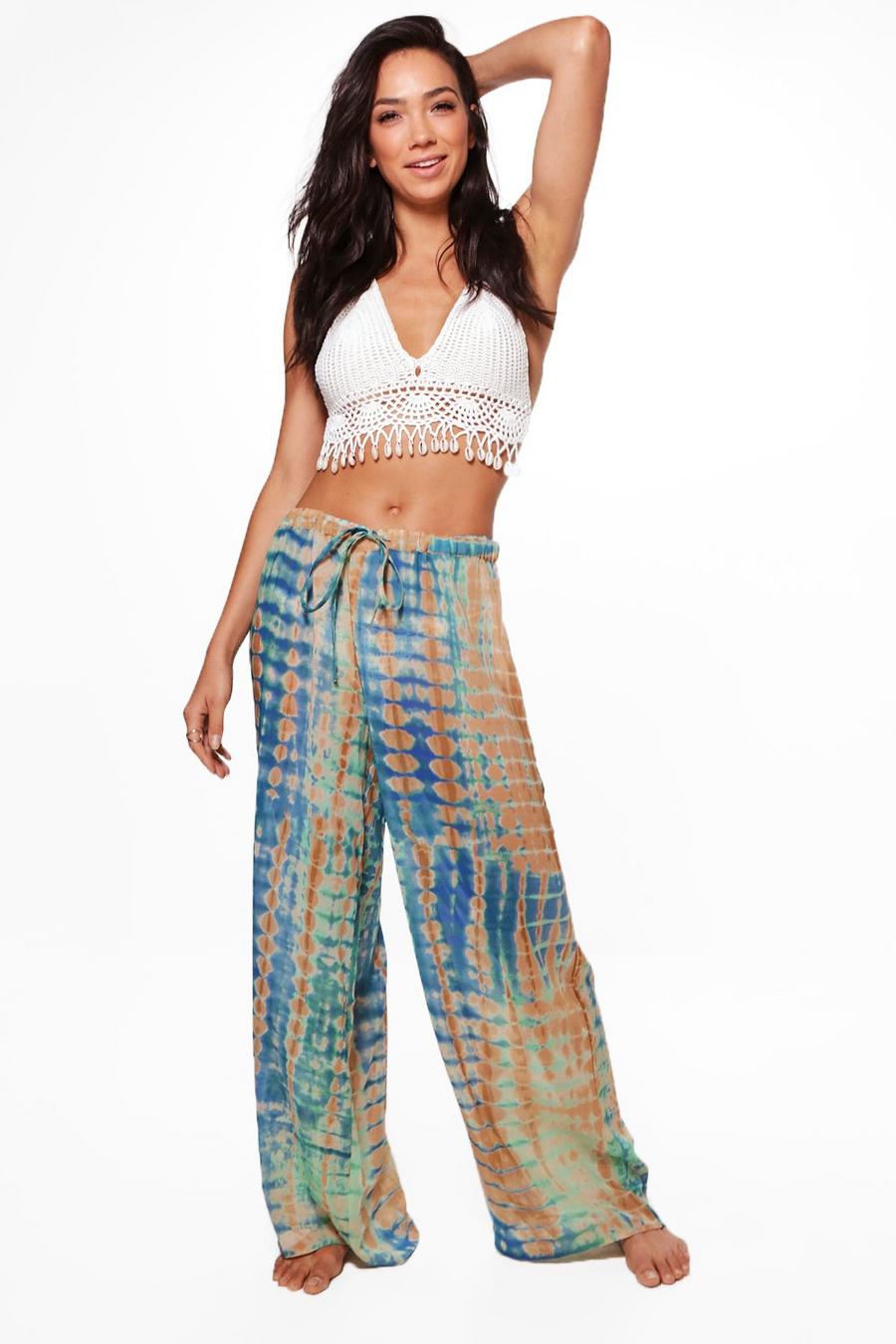 Emily Tie Dye Beach Trouser image number 1
