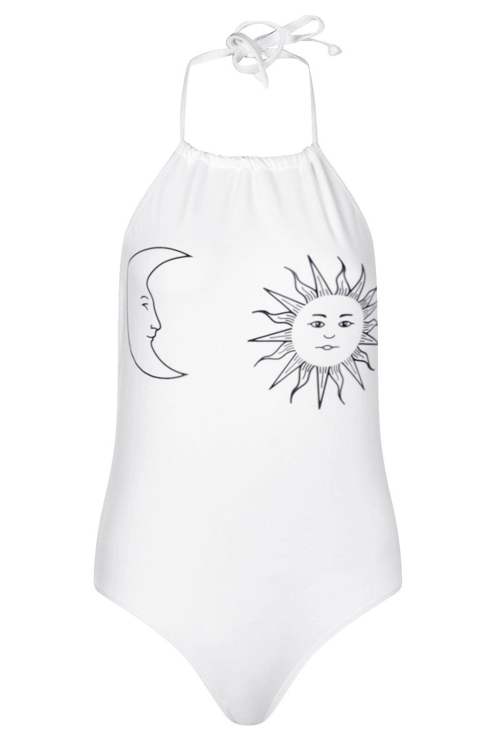 Sun and moon bathing suit sales