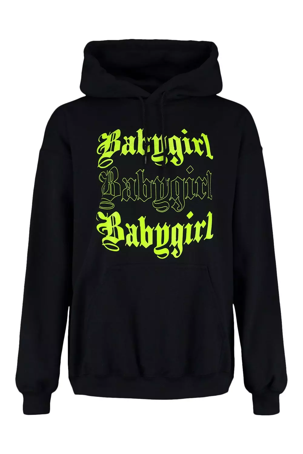 Baby girl slogan clearance hoodie