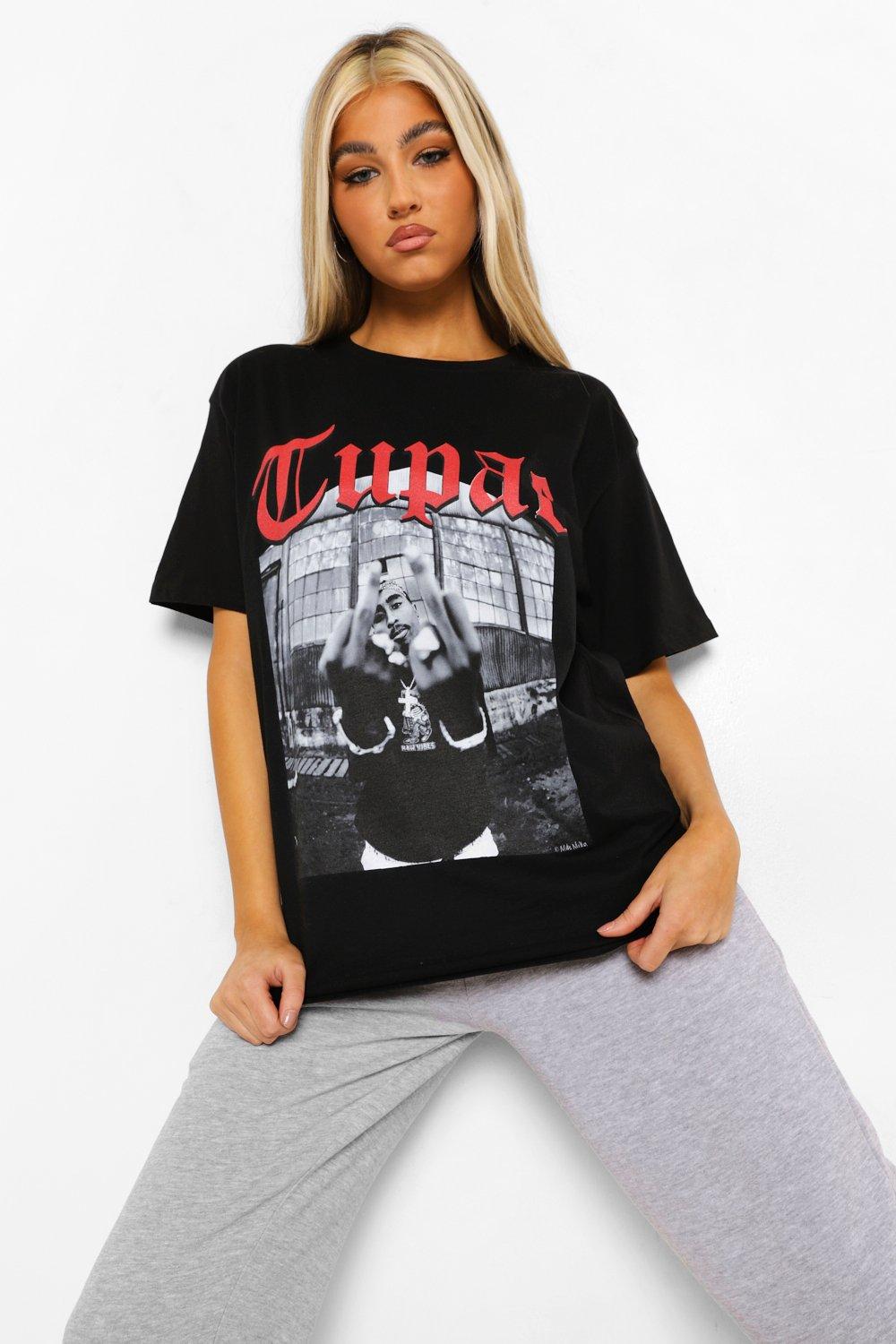 Tupac t shirt dames hotsell