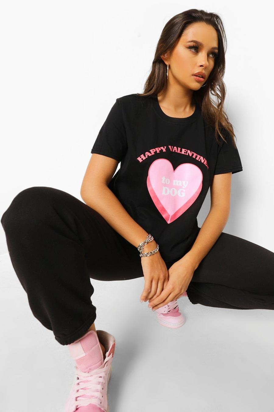 Tall T-Shirt mit „Valentines“-Slogan image number 1