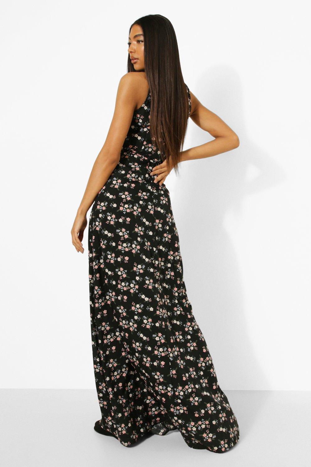 Boohoo tall best sale maxi dress