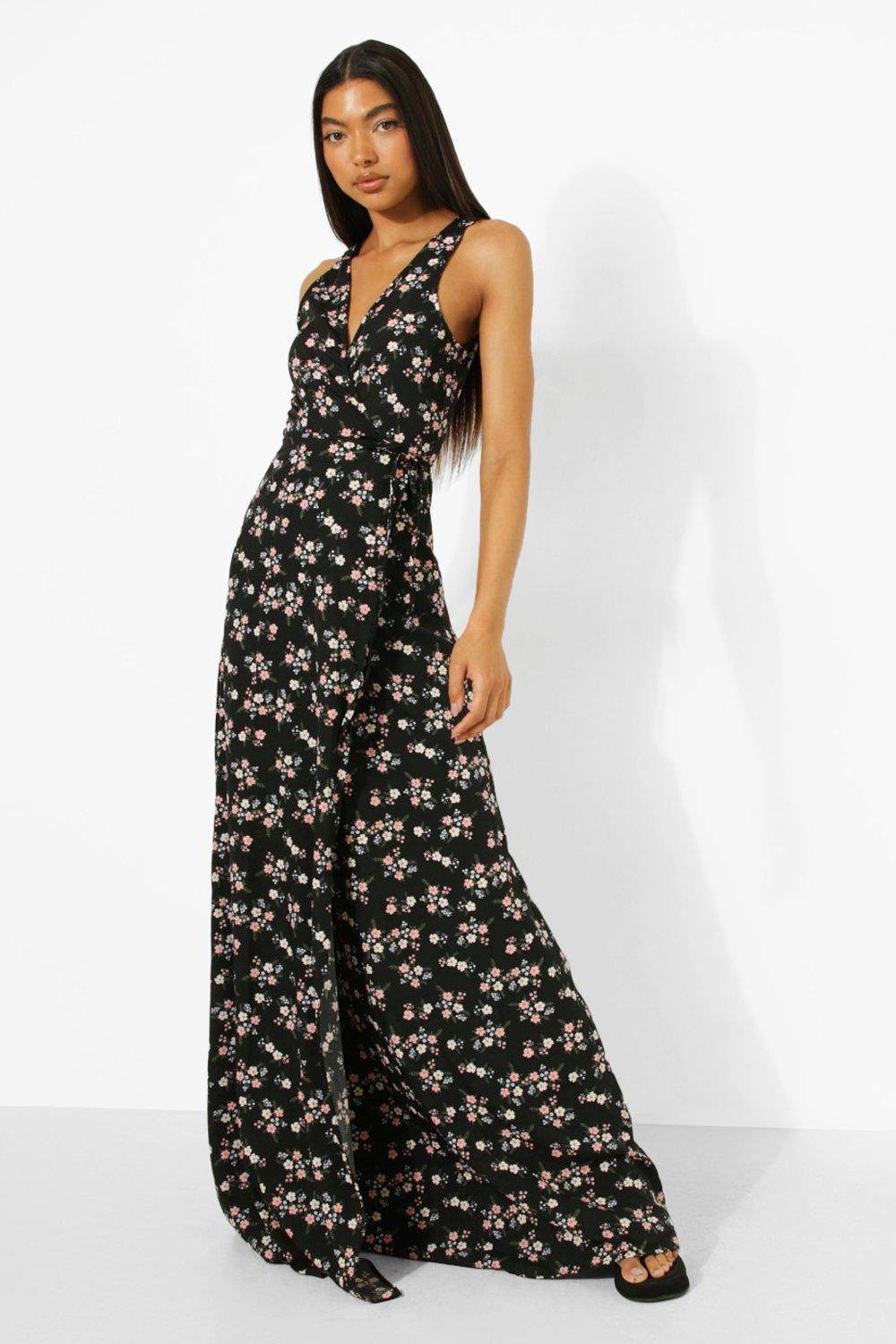 Floral maxi best sale dress tall