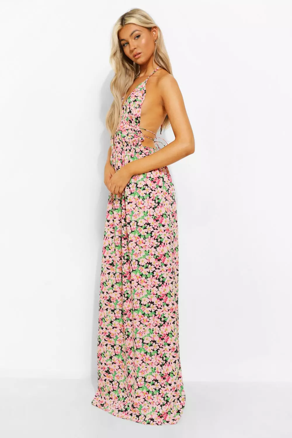 Plunge front 2025 maxi dress