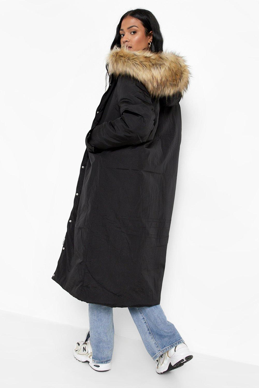 Womens tall parka coat sales