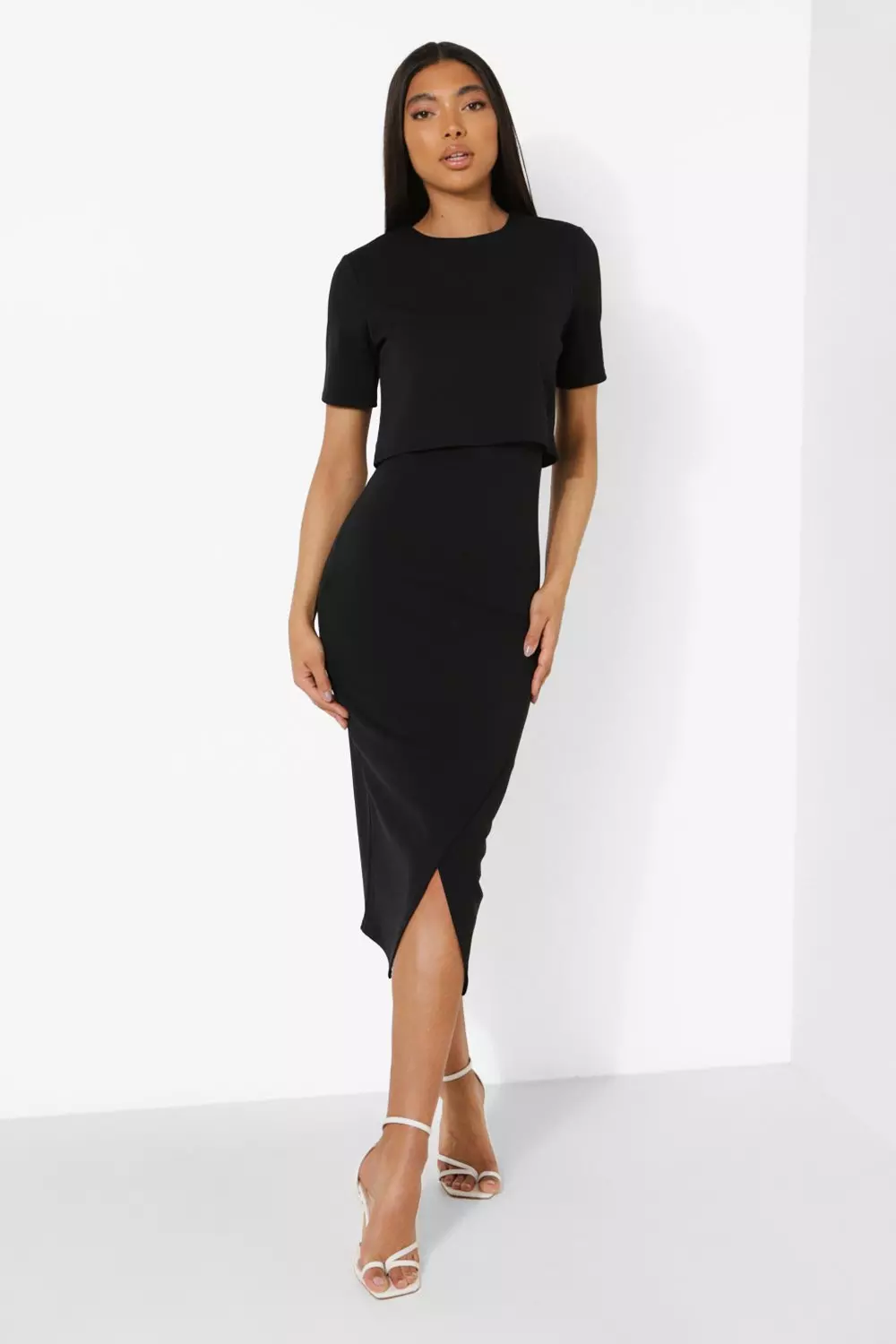 Boohoo shop wiggle dress