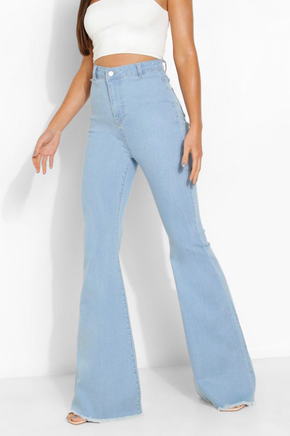 Tall Stretch Denim Flared Jeans