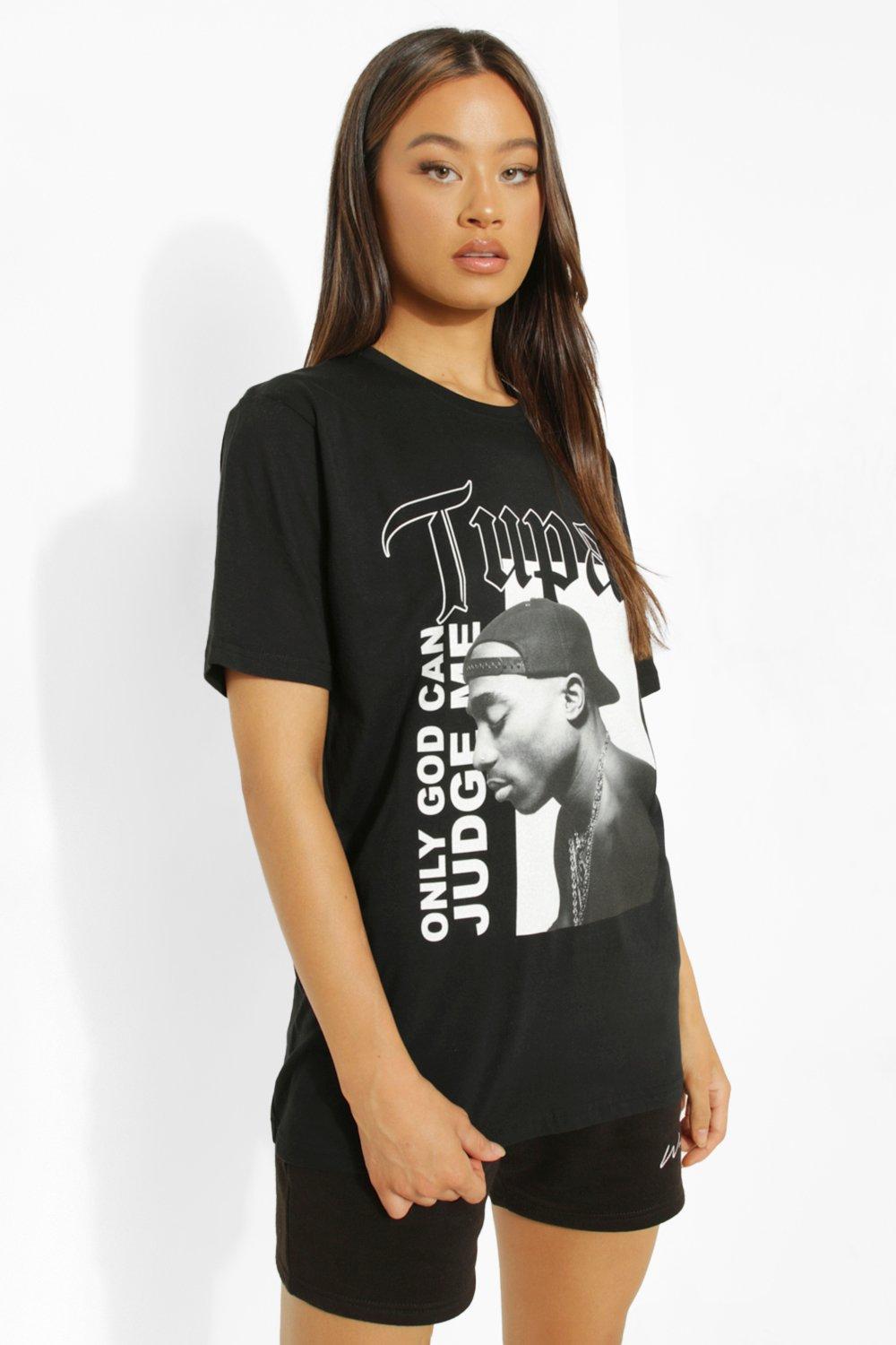 Tall Gelicenseerd Tupac T Shirt boohoo