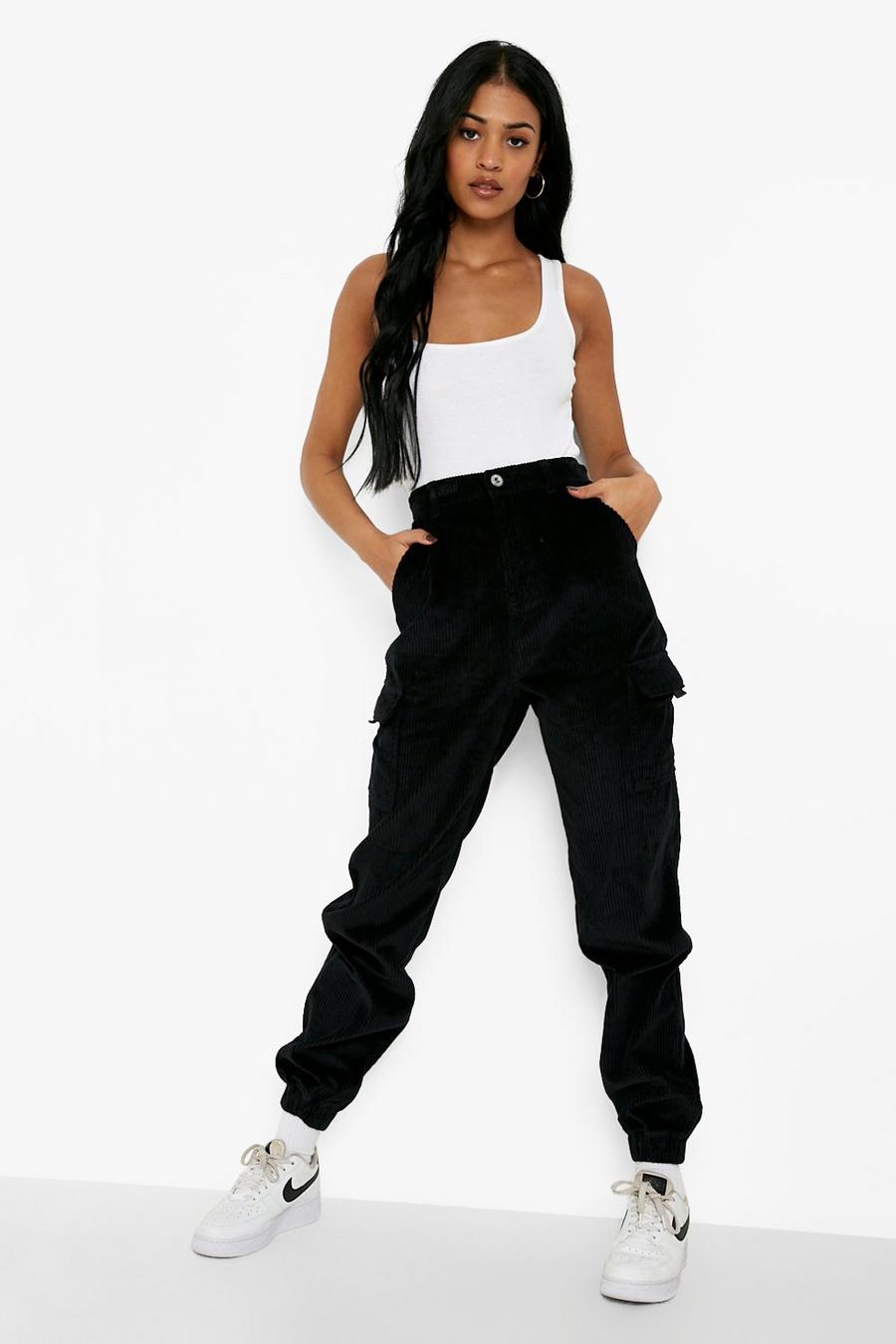 Tall Cord Utility Pocket Joggers | boohoo NZ