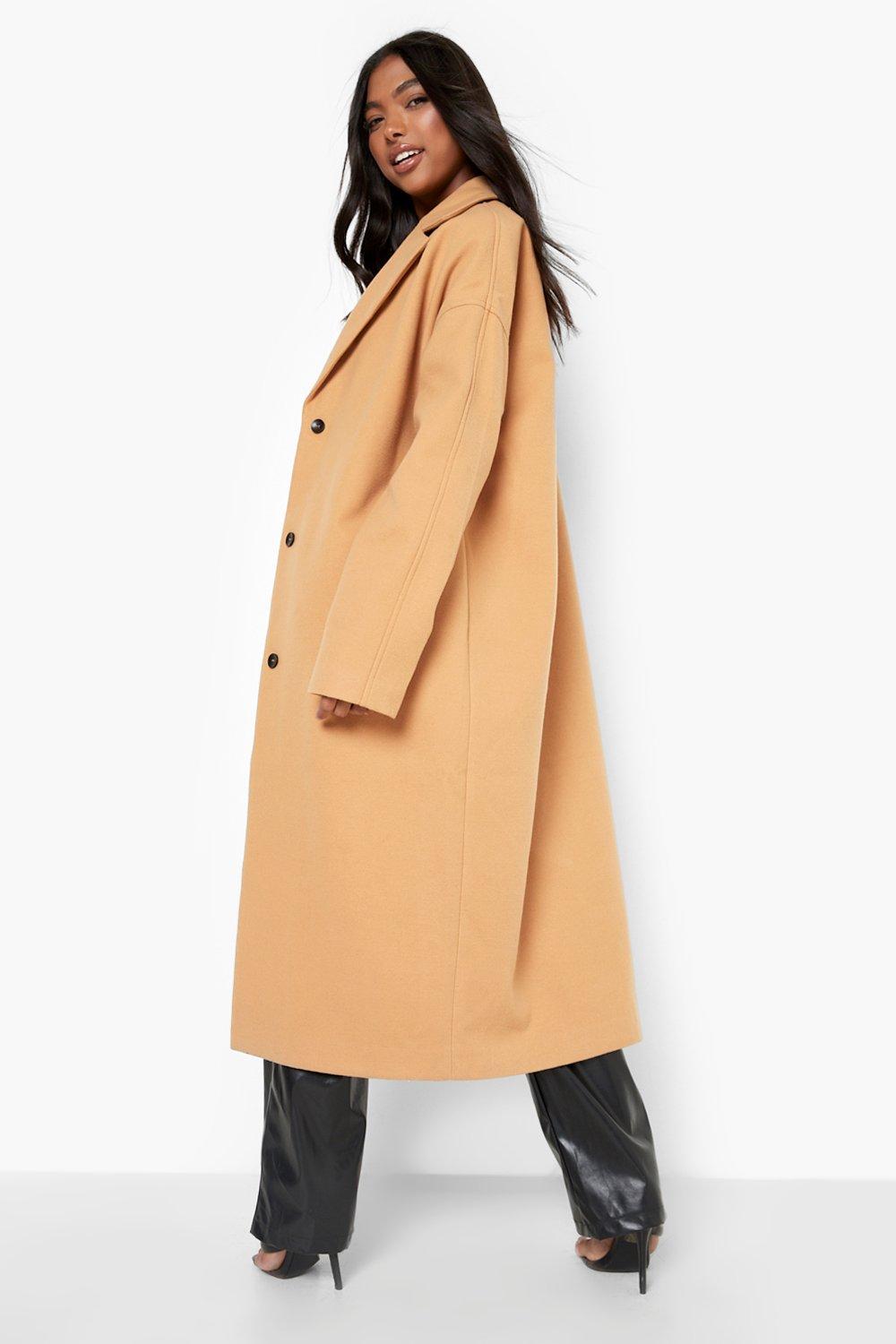 Boohoo sales oversized coat