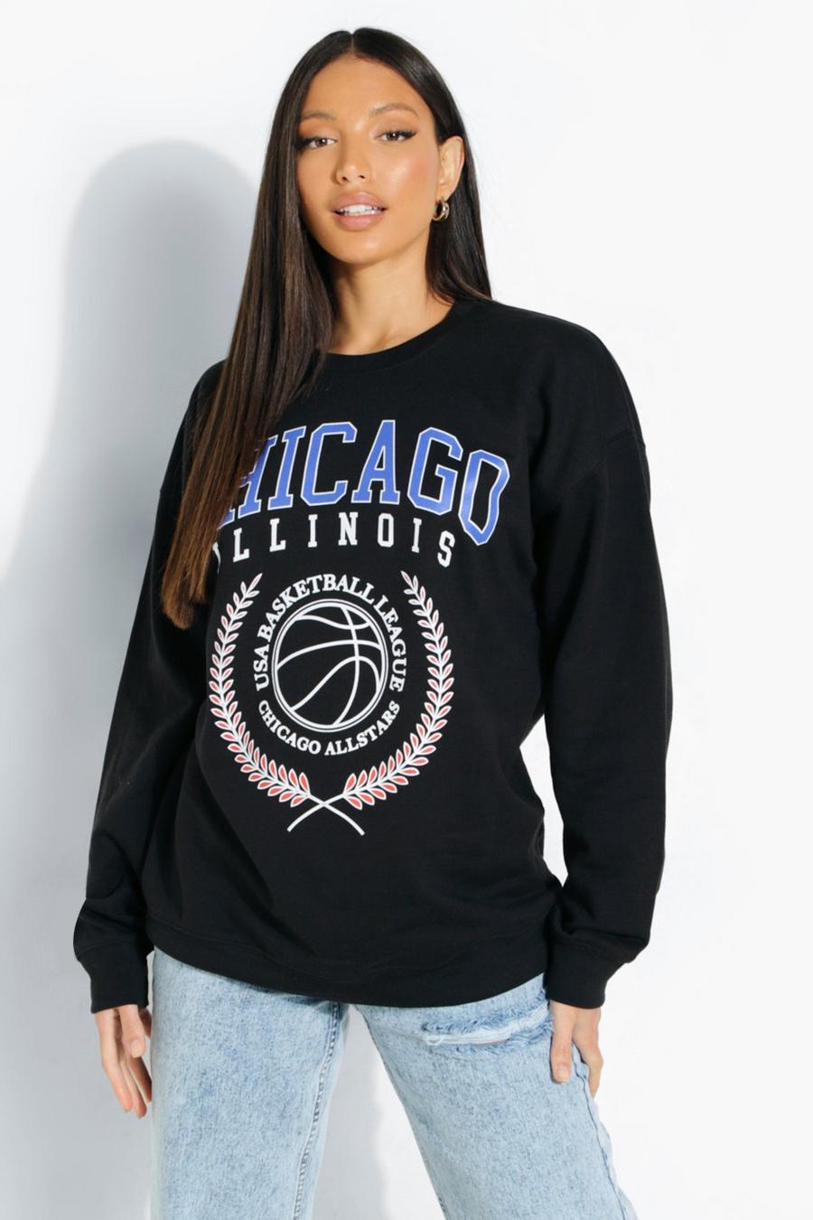 Black Tall - Chicago Sweatshirt image number 1