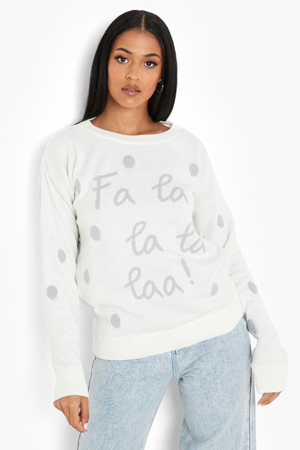 Fa la la la sweater best sale