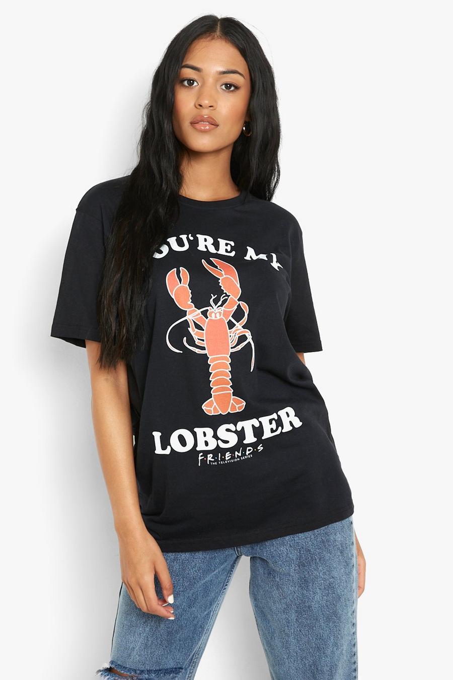 Black Tall 'You're My Lobster' Licensed T-shirt image number 1