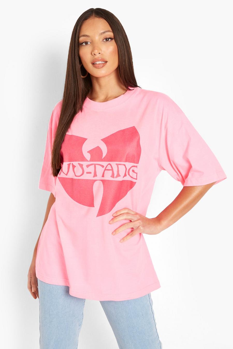 Tall - T-shirt officiel Wu Tang, Pink image number 1