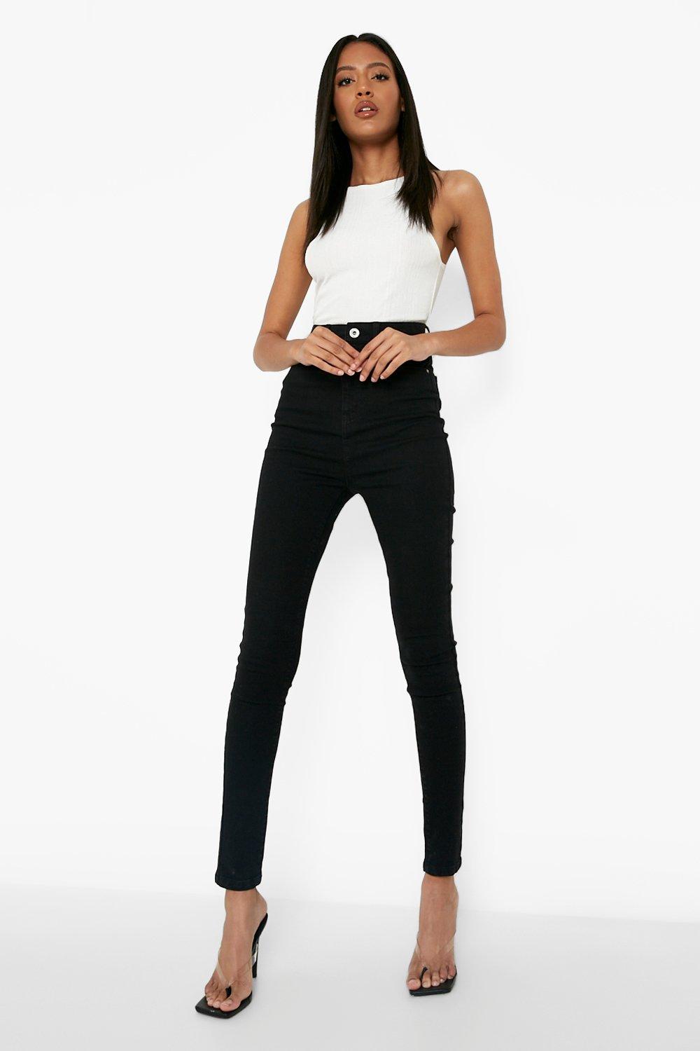 Black skinny hot sale legs