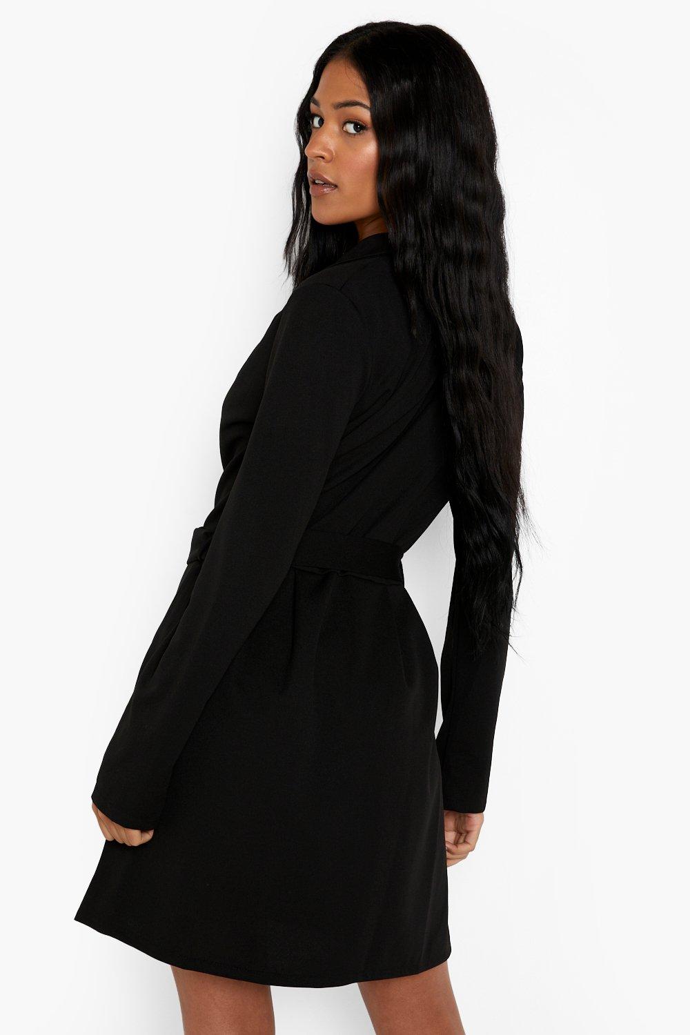 Black blazer clearance dress tall