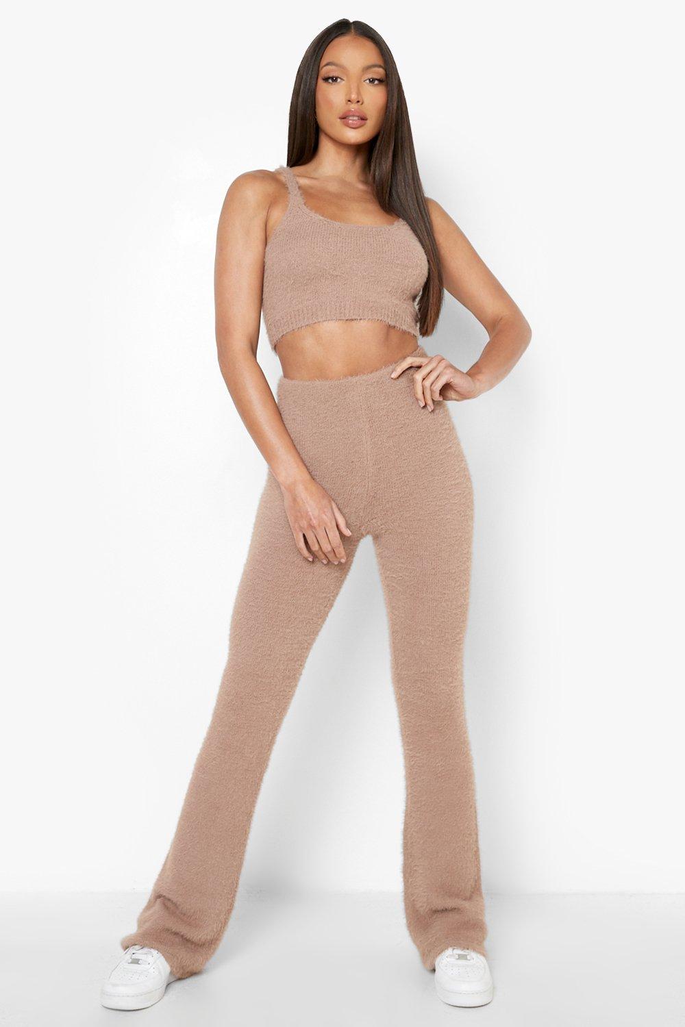 Fluffy two piece clearance set