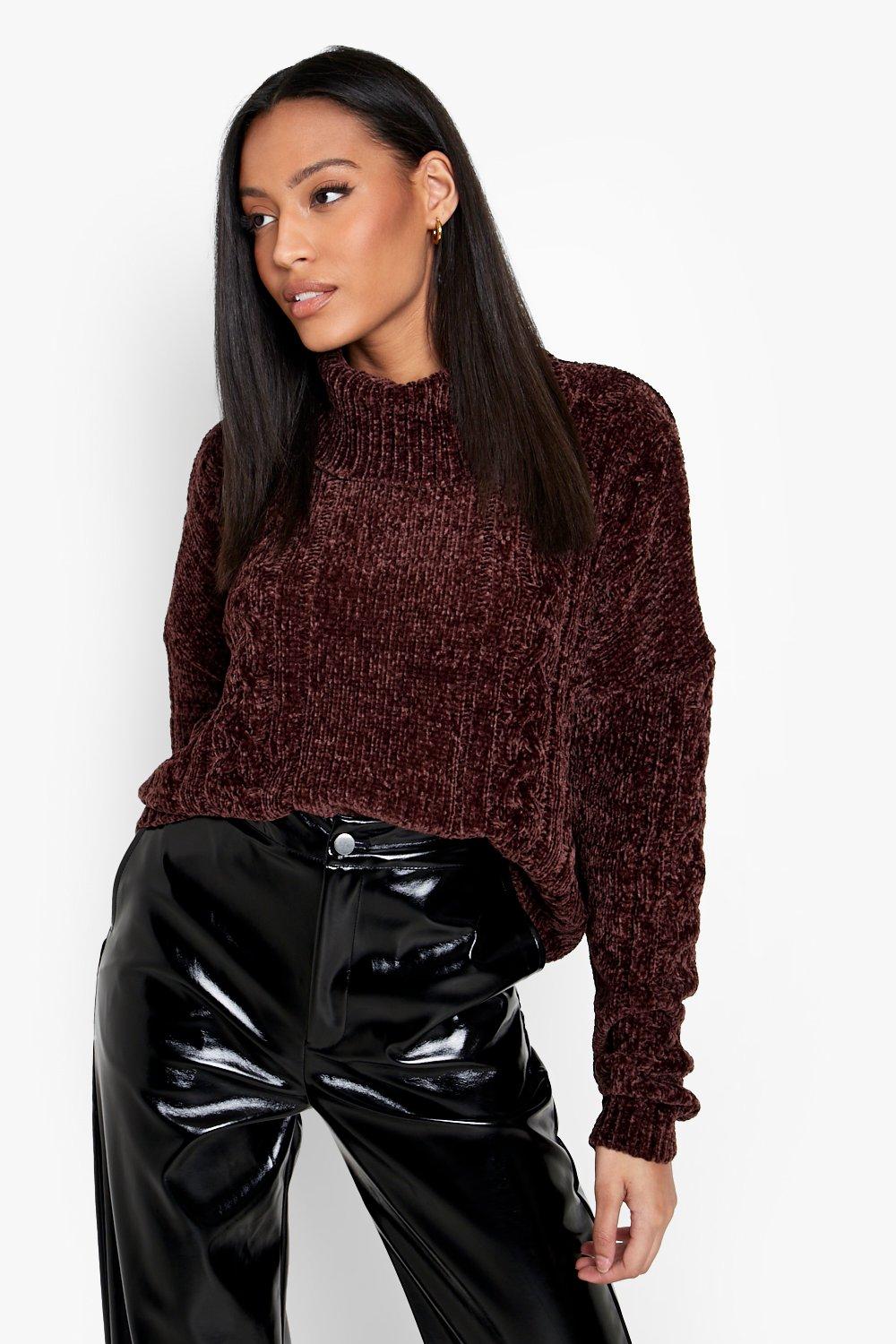 Boohoo chenille outlet jumper