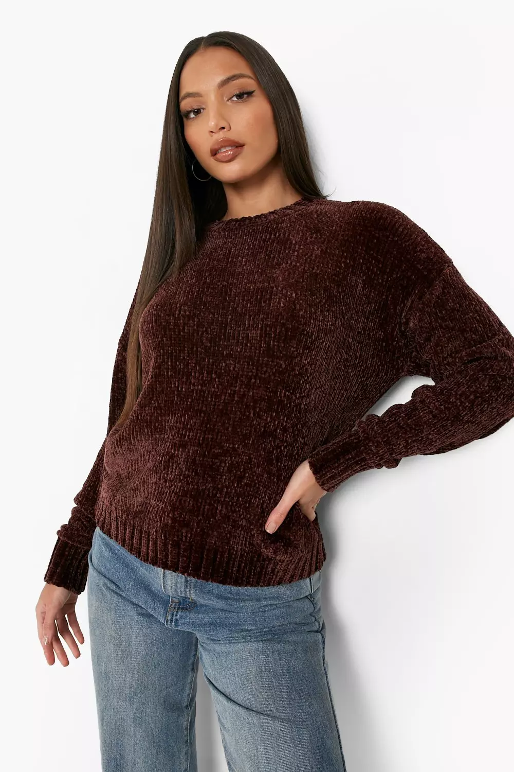 Long 2025 chenille jumper