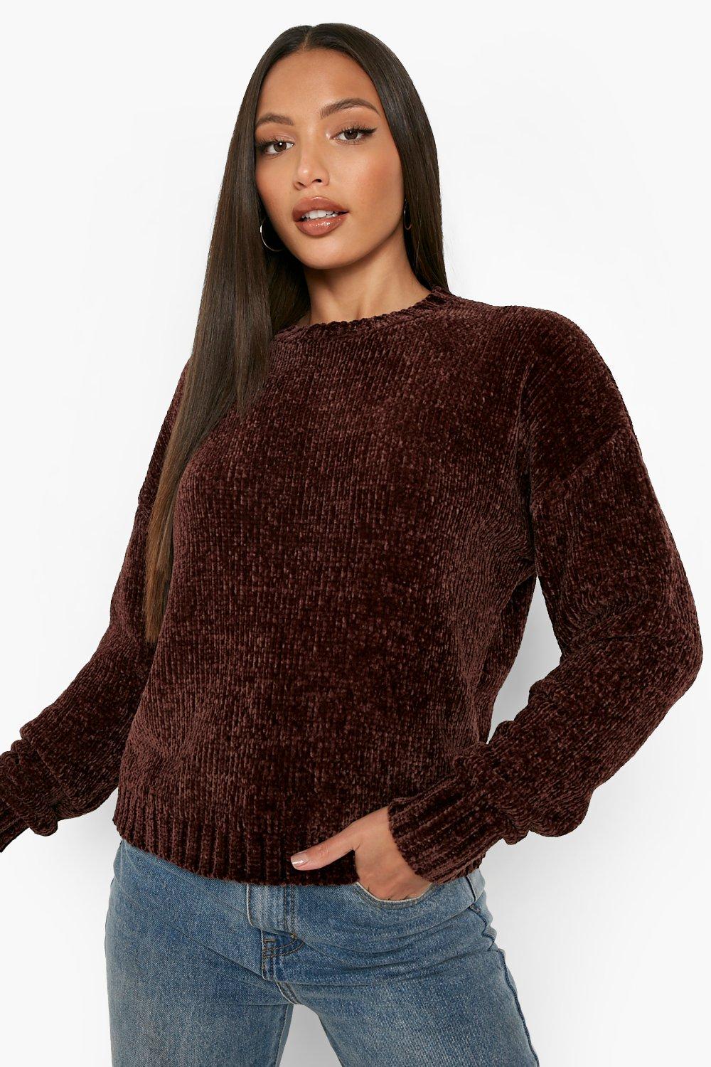 Chenille sale womens jumper