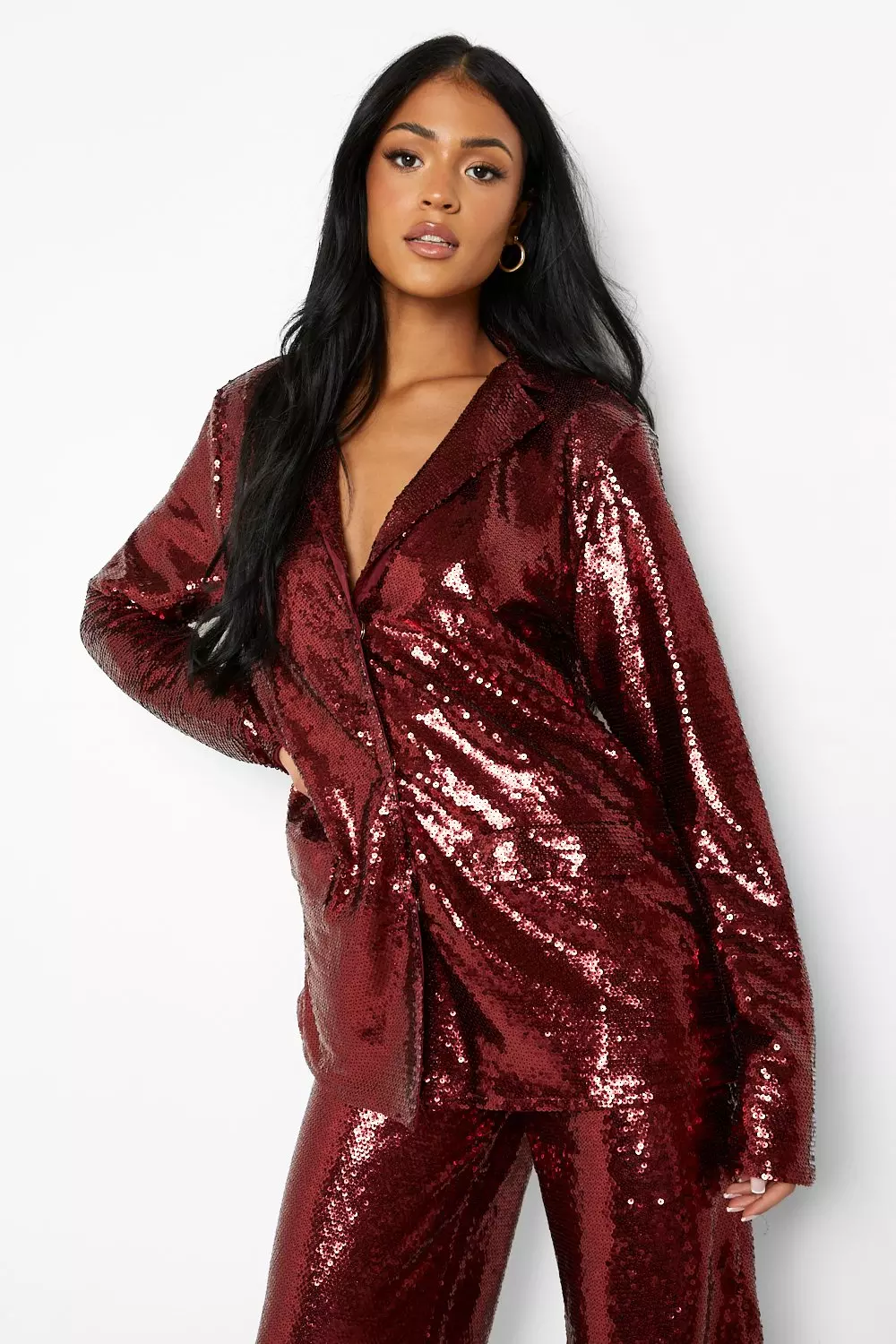 Oversized sequin blazer hotsell
