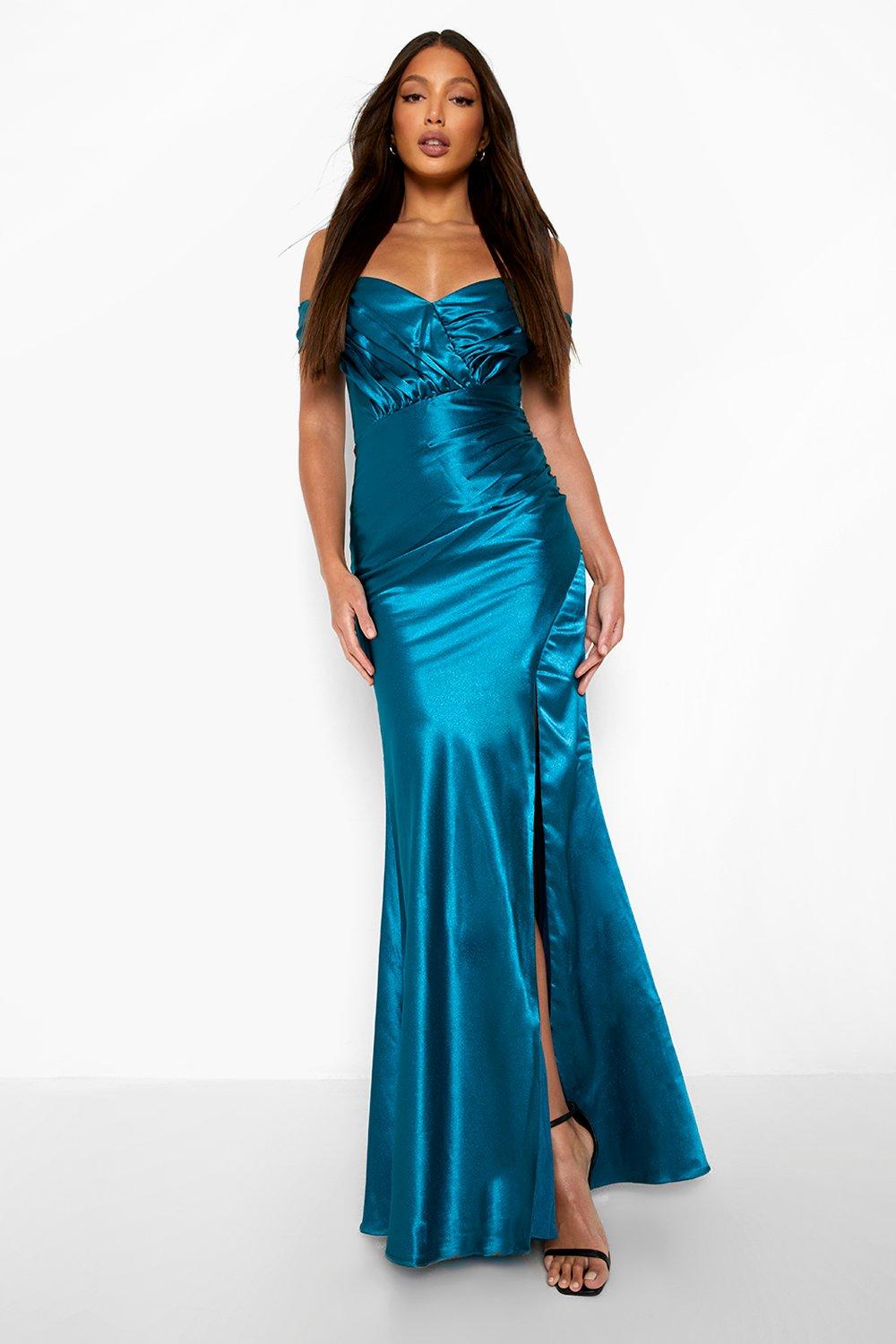 Boohoo evening dress sale