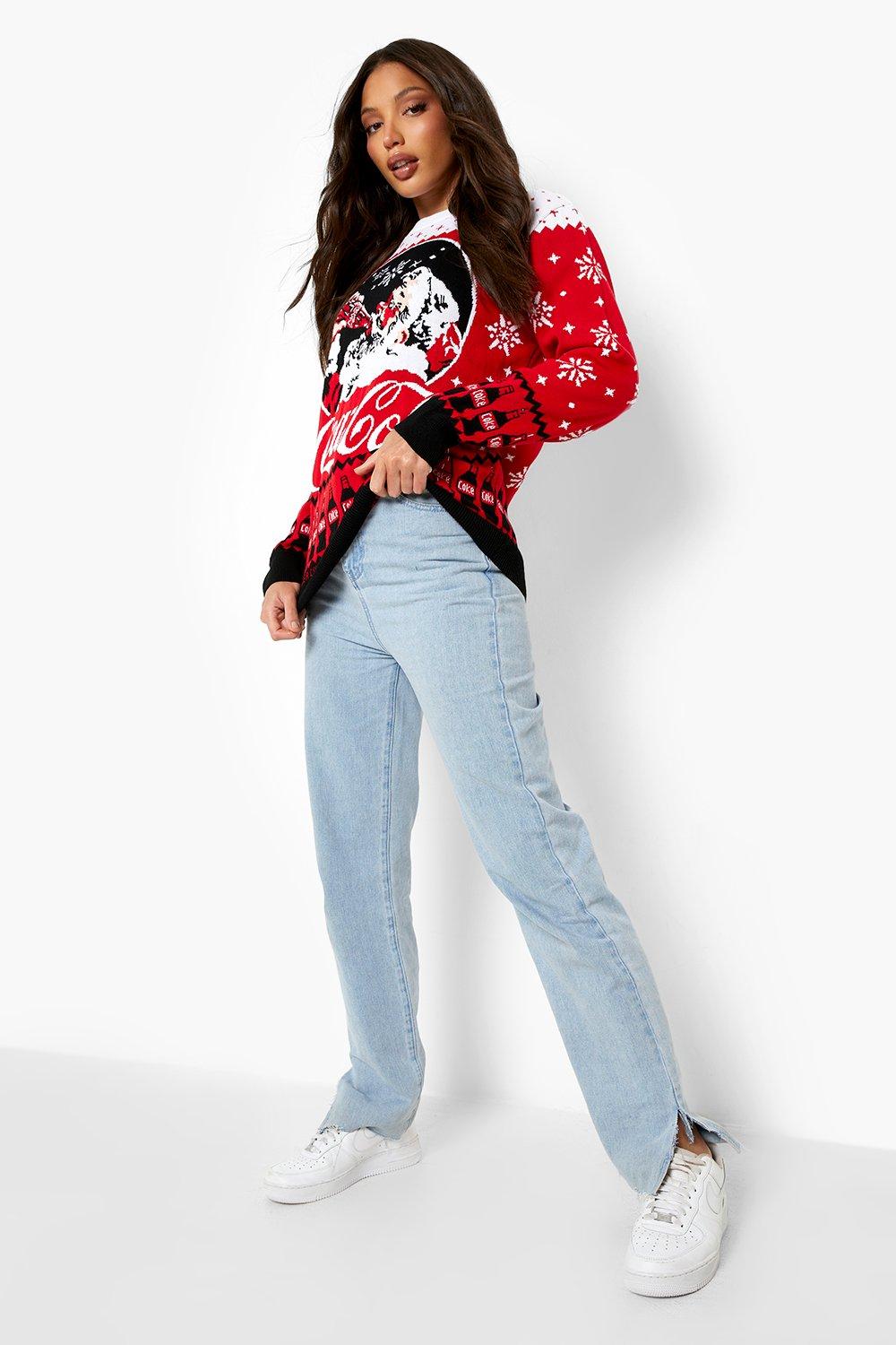 Coca cola christmas hot sale jumper womens