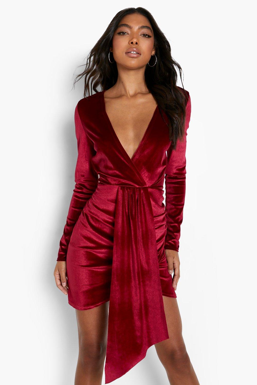 Tall velvet outlet dress