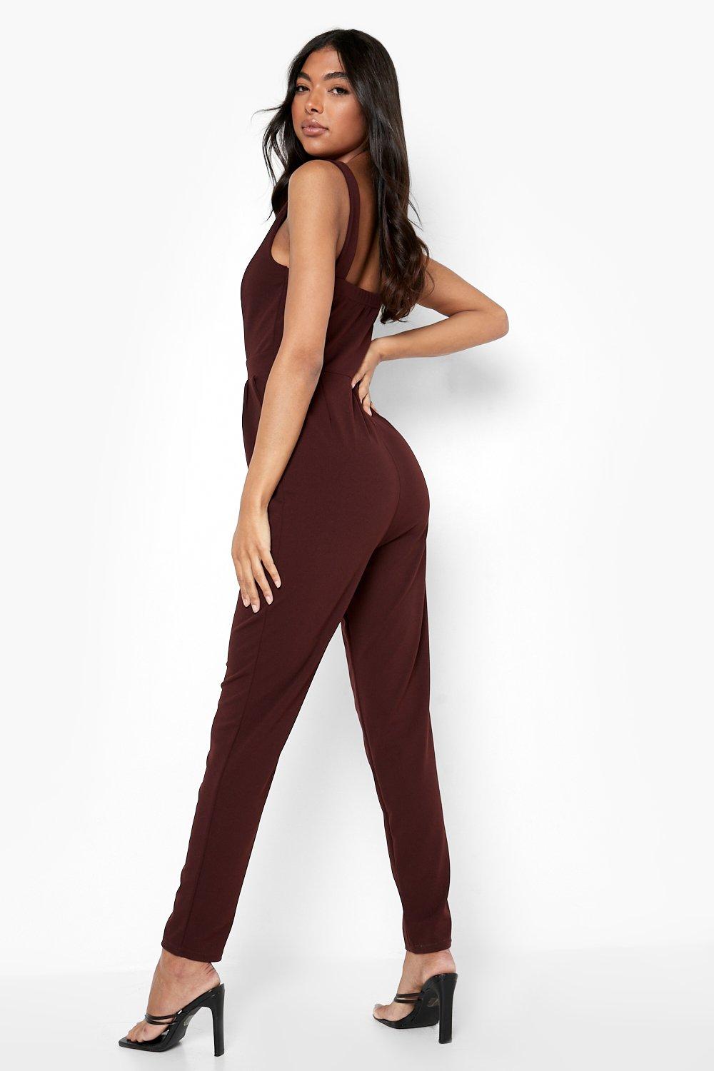 Thin cheap leg jumpsuit