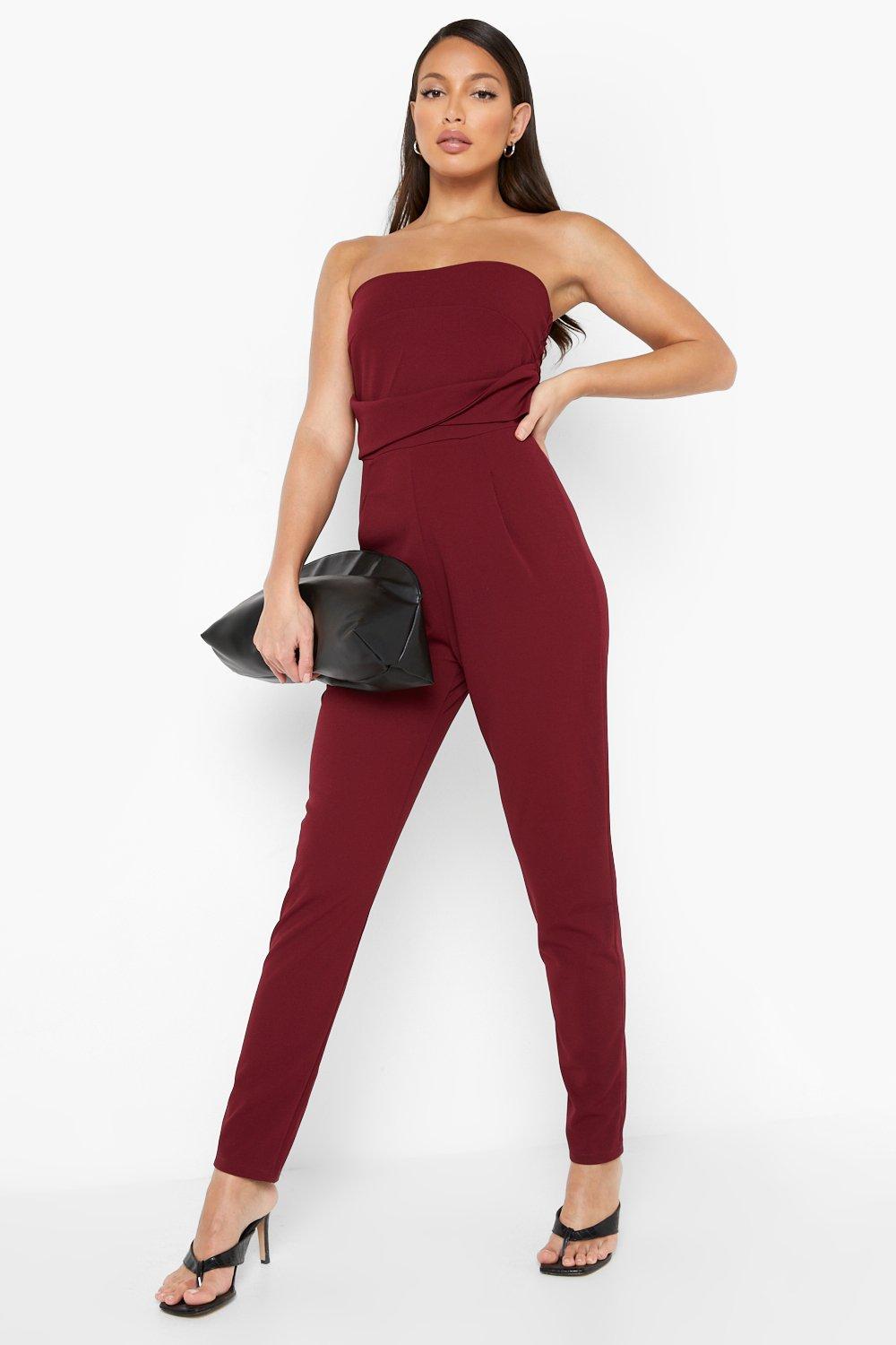 Tall strapless jumpsuit online