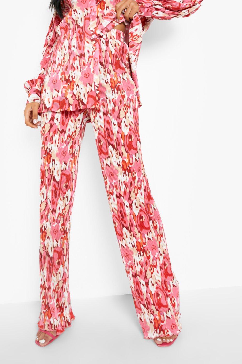 Boohoo hot sale floral trousers