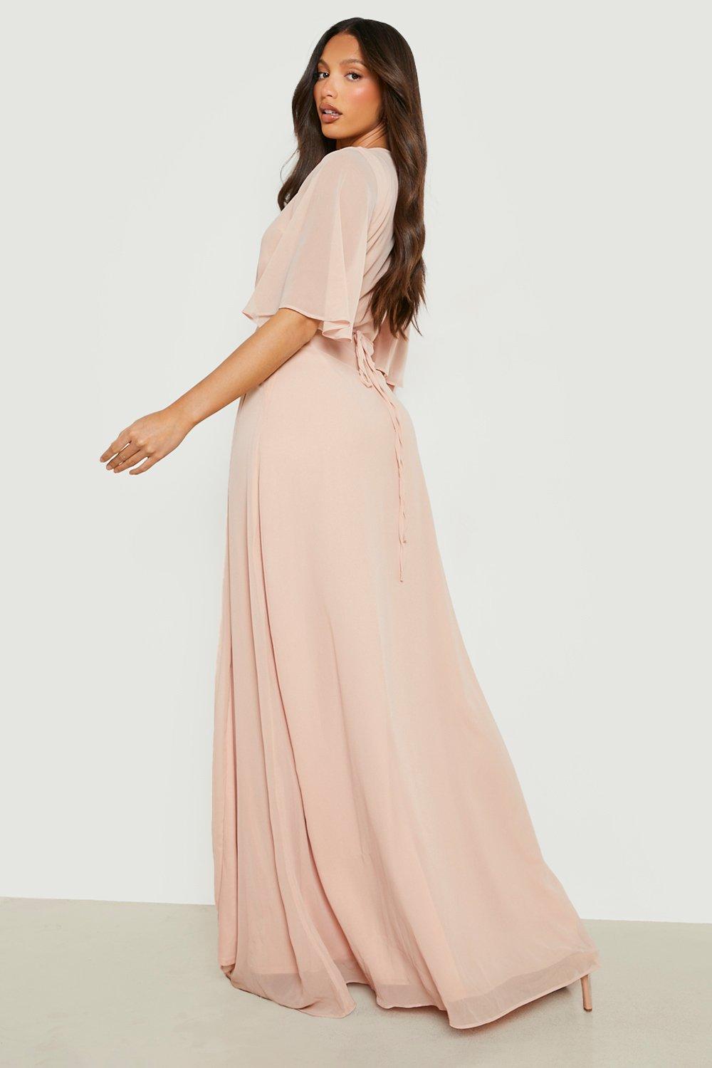 Casual blush cheap maxi dress