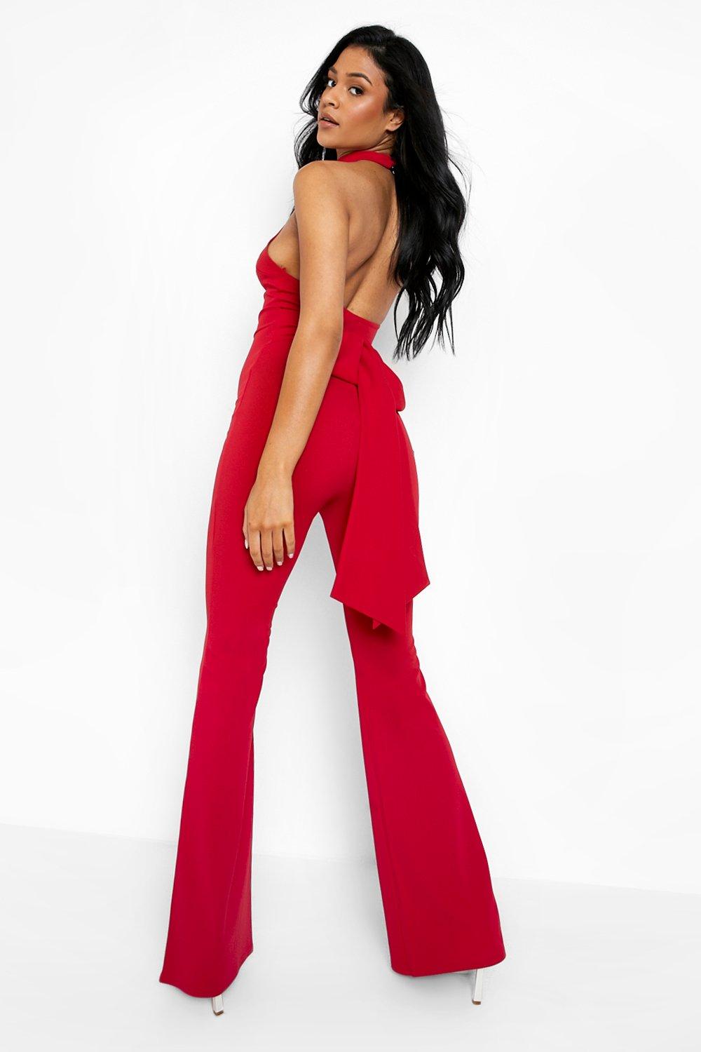 Tall Bow Back Jumpsuit