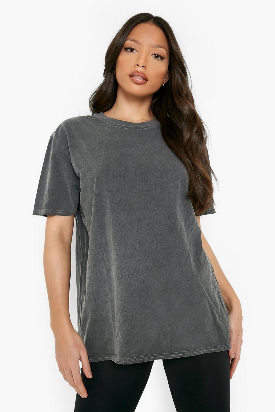 Charcoal Tall Overdye T-shirt image number 1