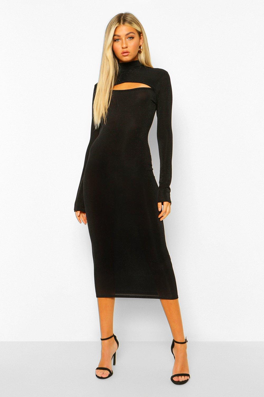 boohoo flapper dress