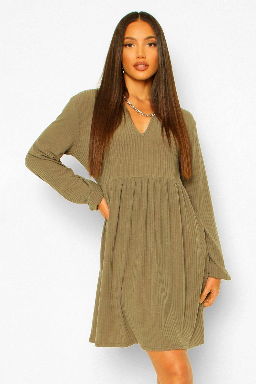 khaki smock