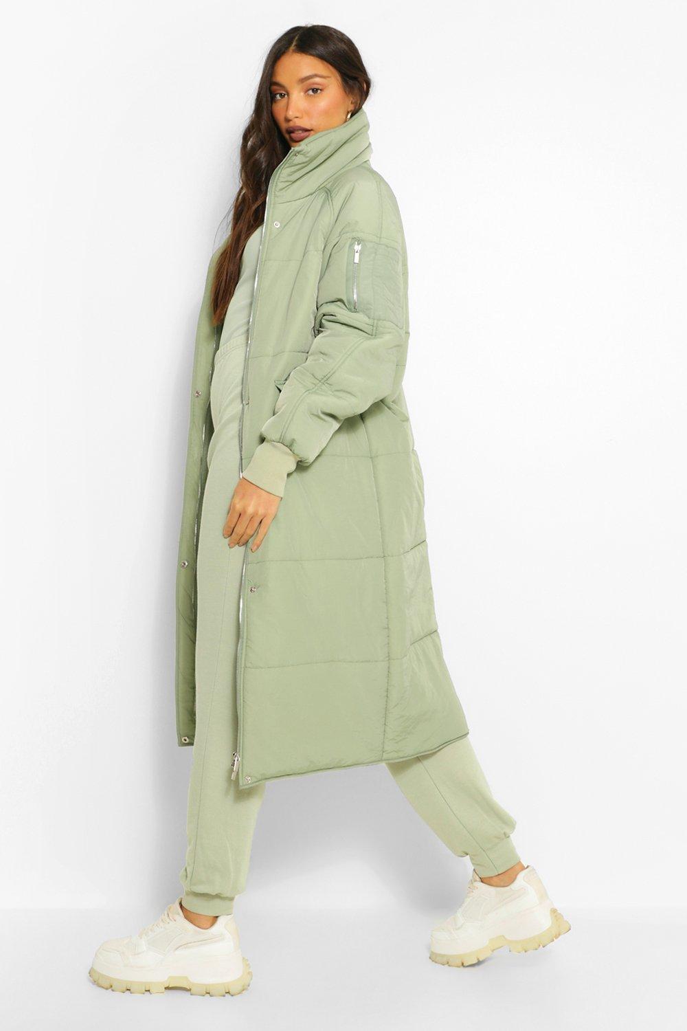 boohoo tall coats