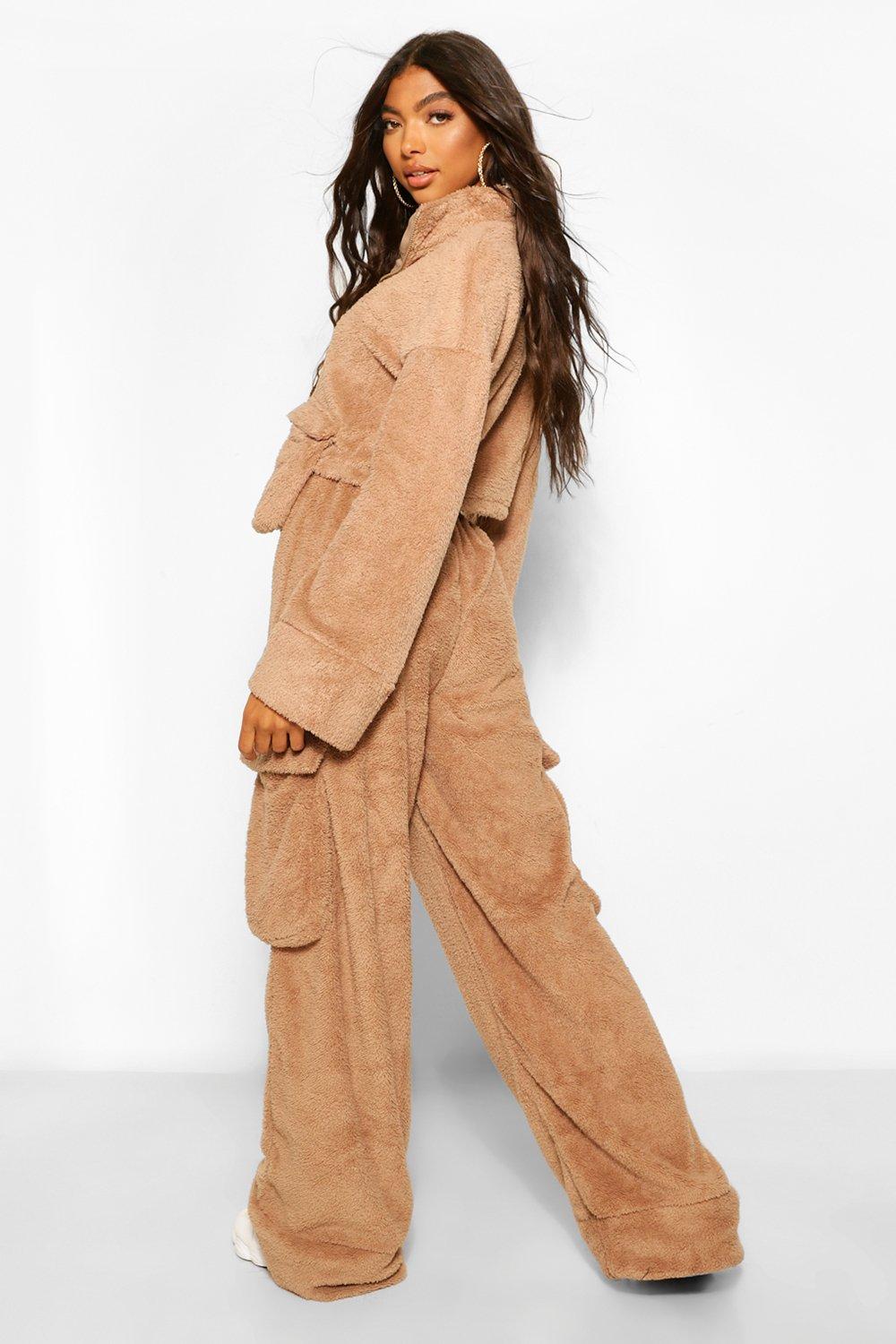 Teddy tracksuit online womens