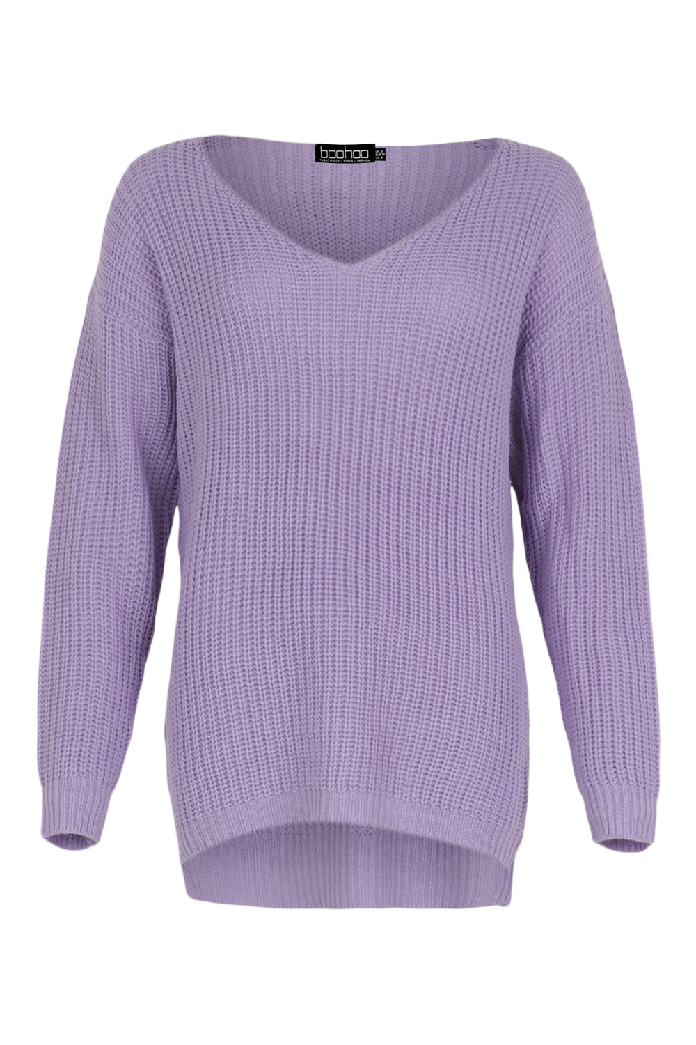 Longline v hot sale neck jumpers