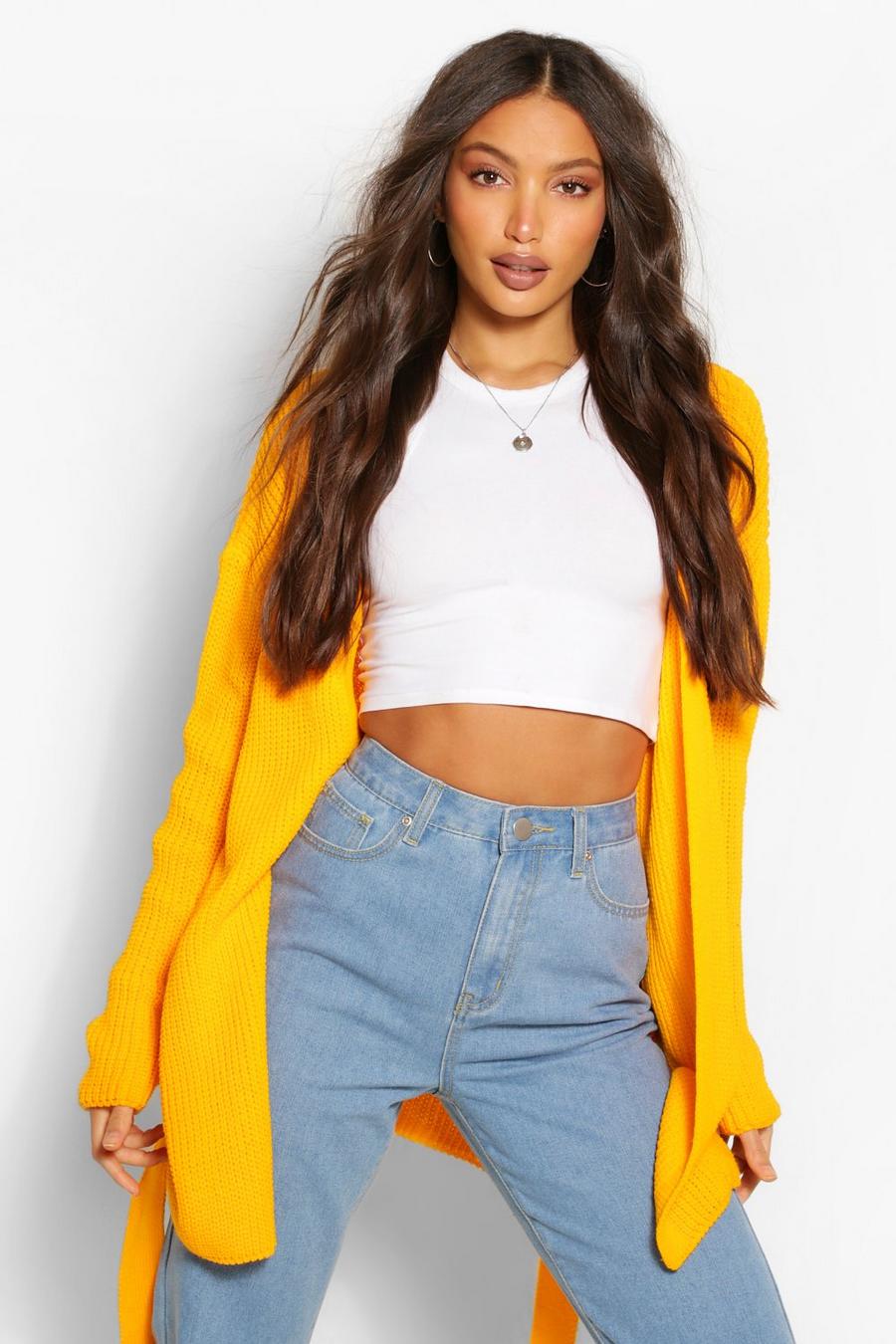 Tall Belted Longline Cardigan image number 1