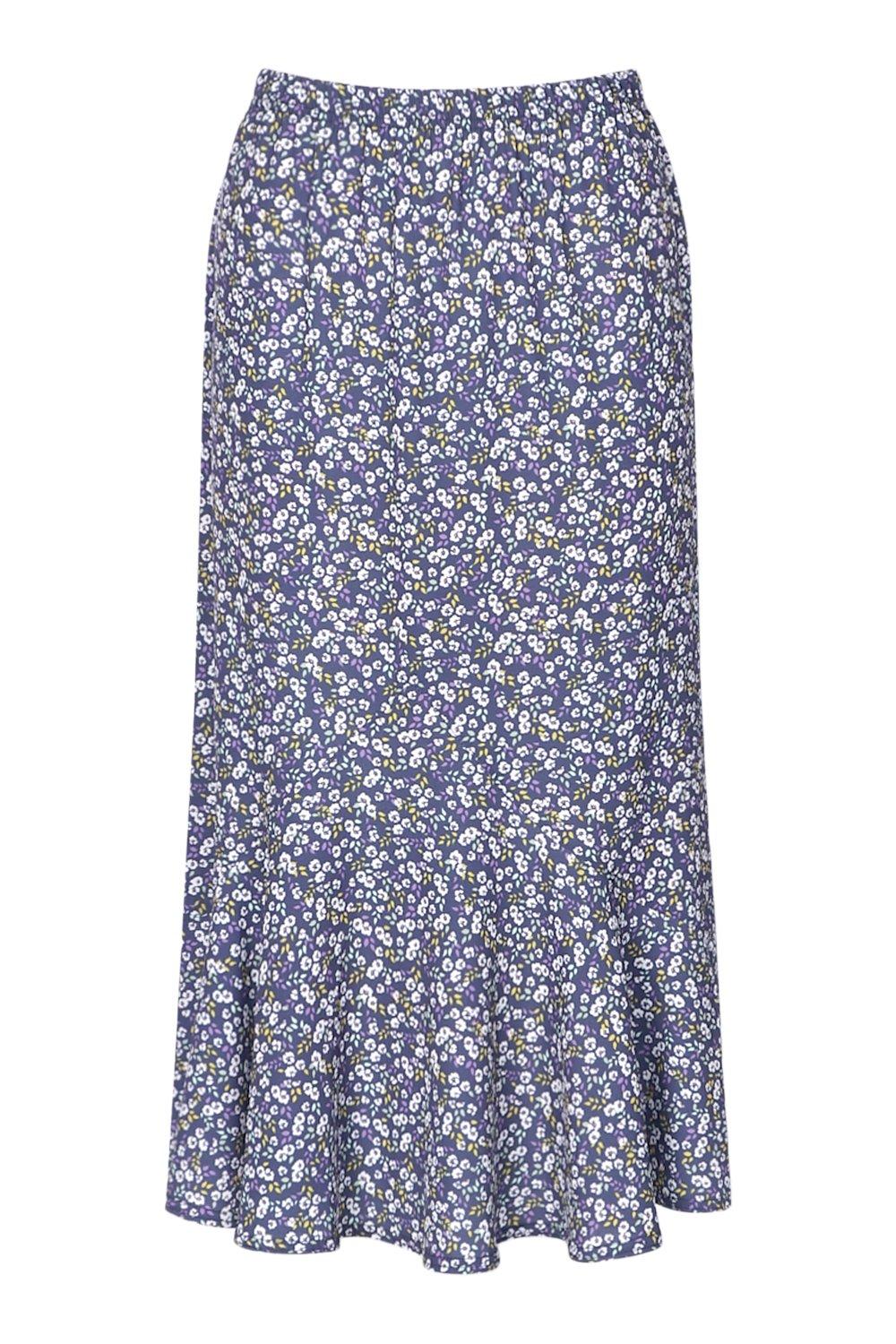 Leith ditsy floral midi skirt best sale