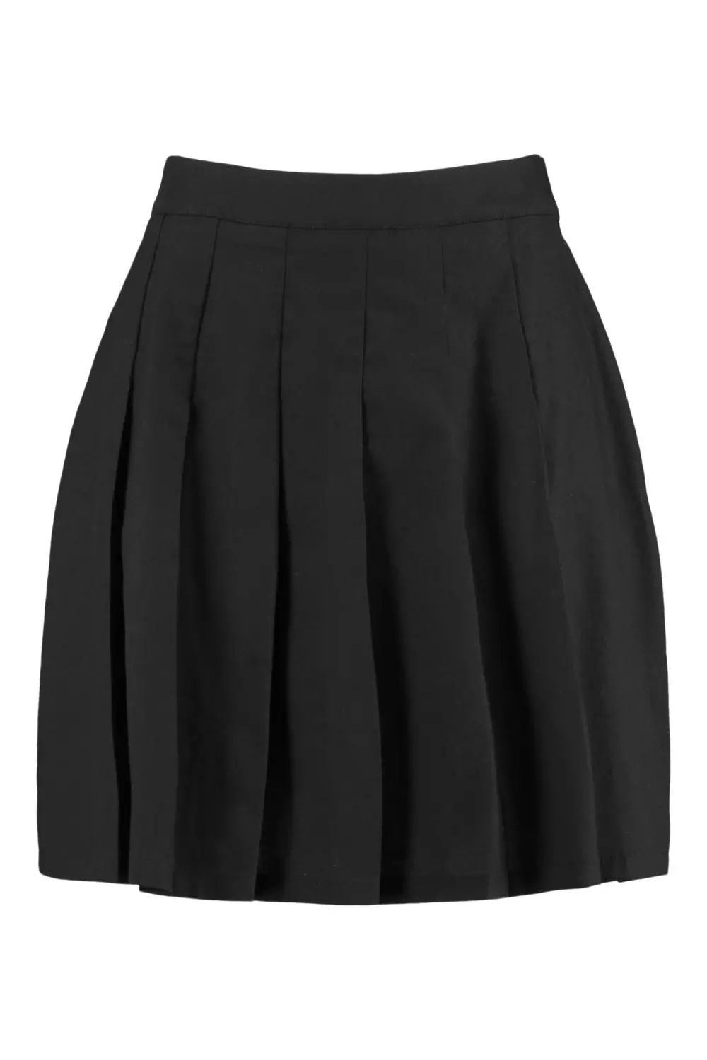 Tall Woven Pleated Kilt Mini Skirt