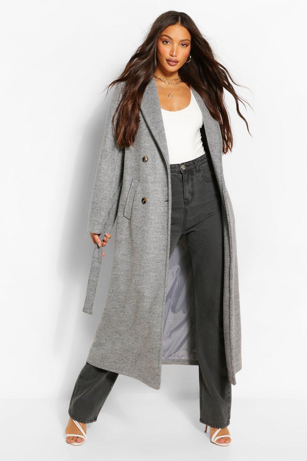 boohoo tall coats