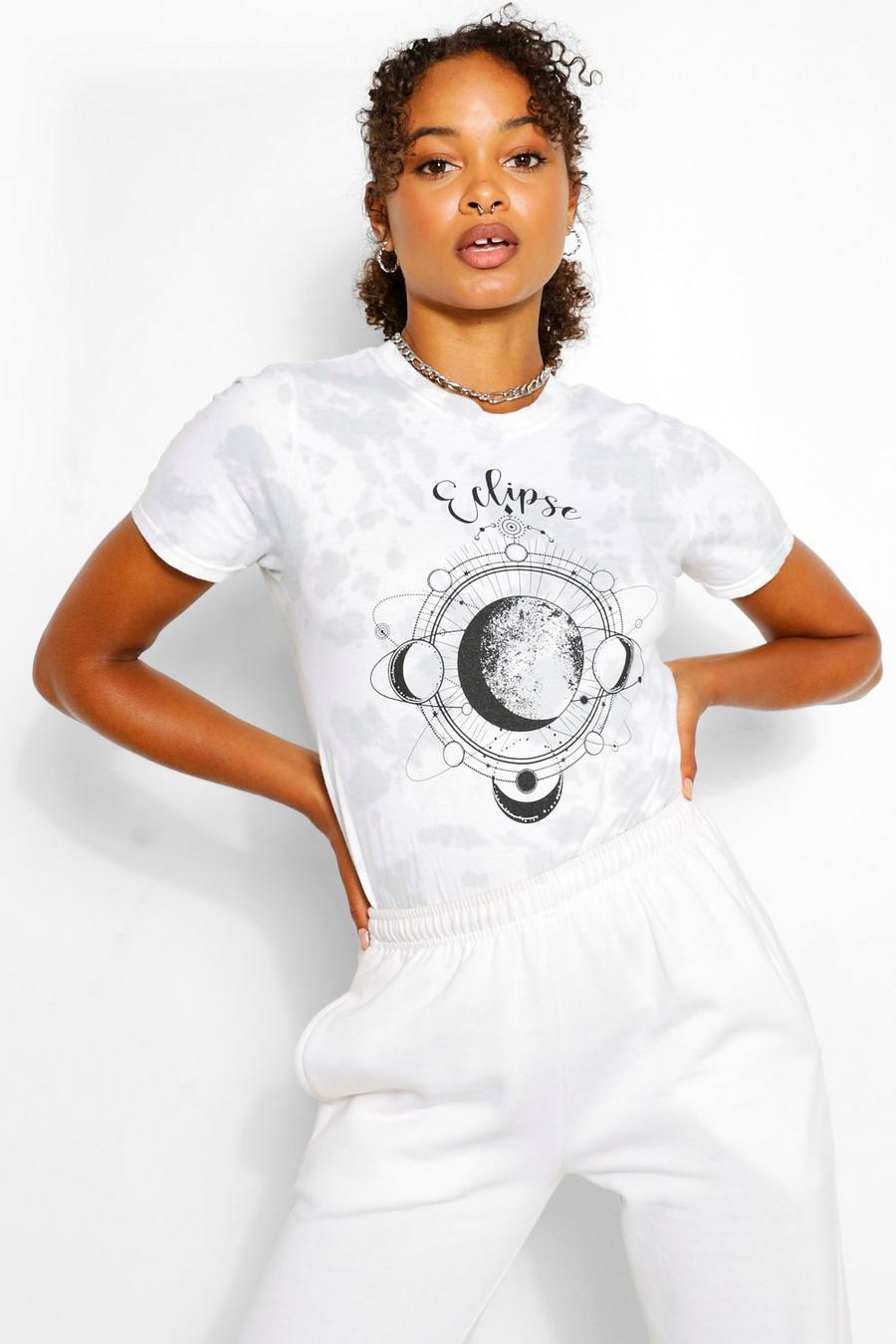 Tall Tie Dye 'Eclipse' Graphic T-Shirt image number 1