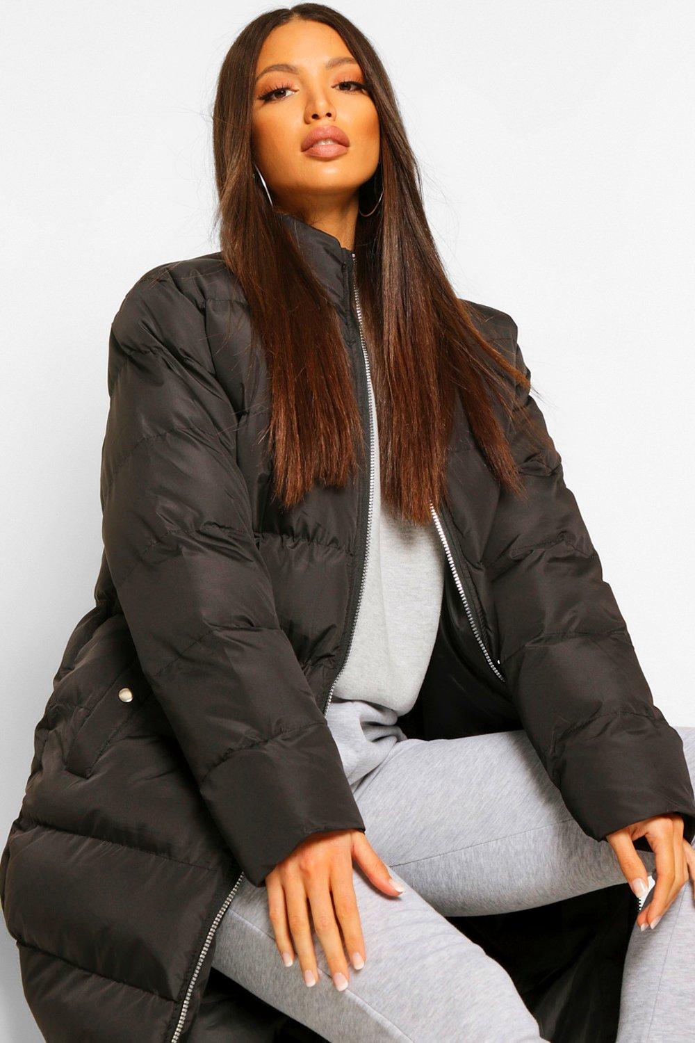 boohoo tall coats