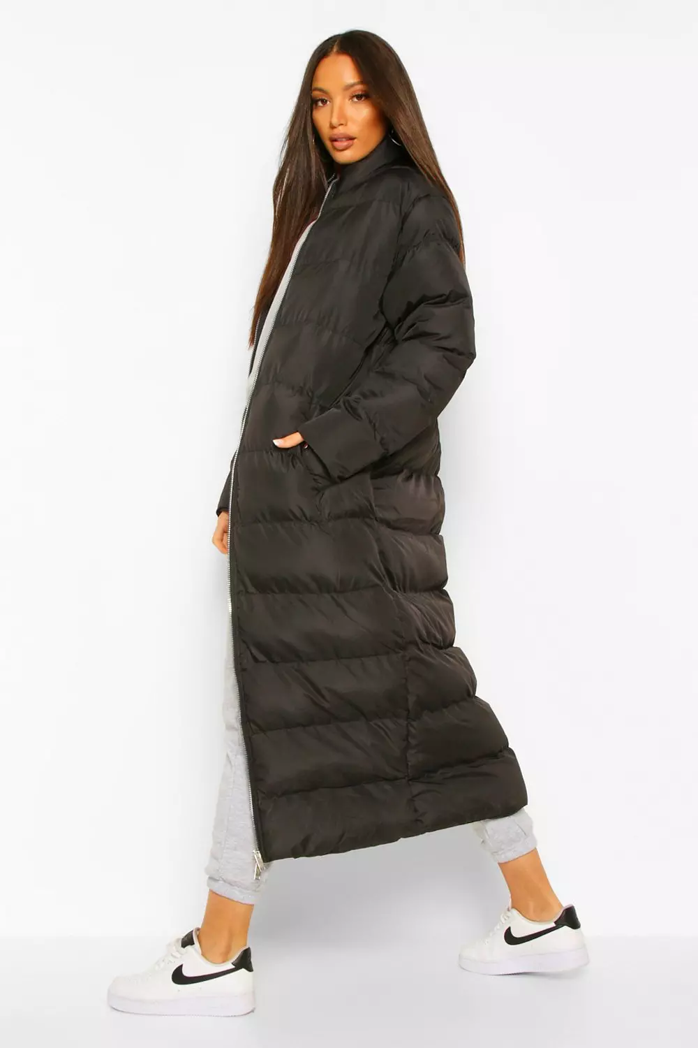 Tall longline outlet padded coat