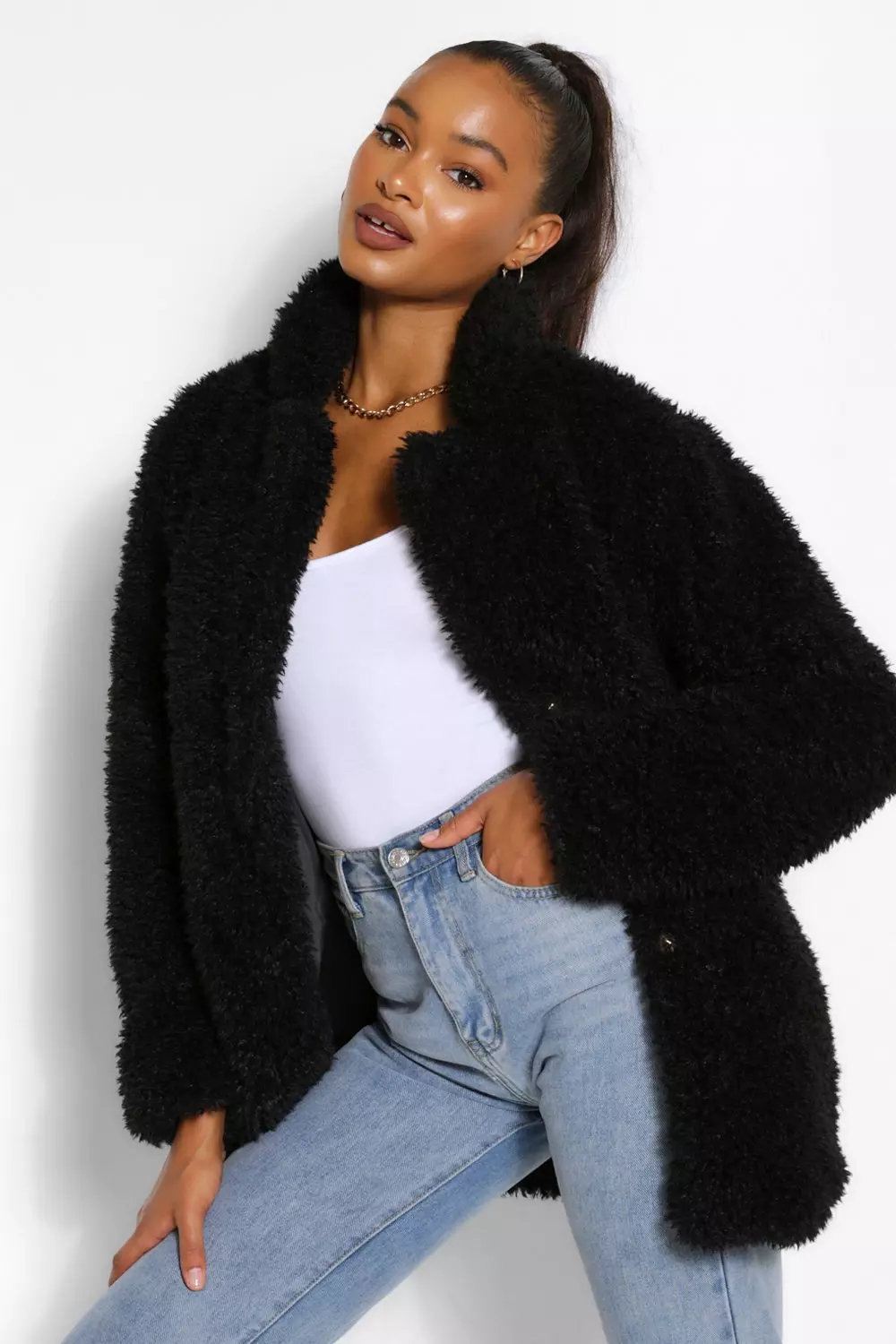 Oversized 2025 shaggy jacket