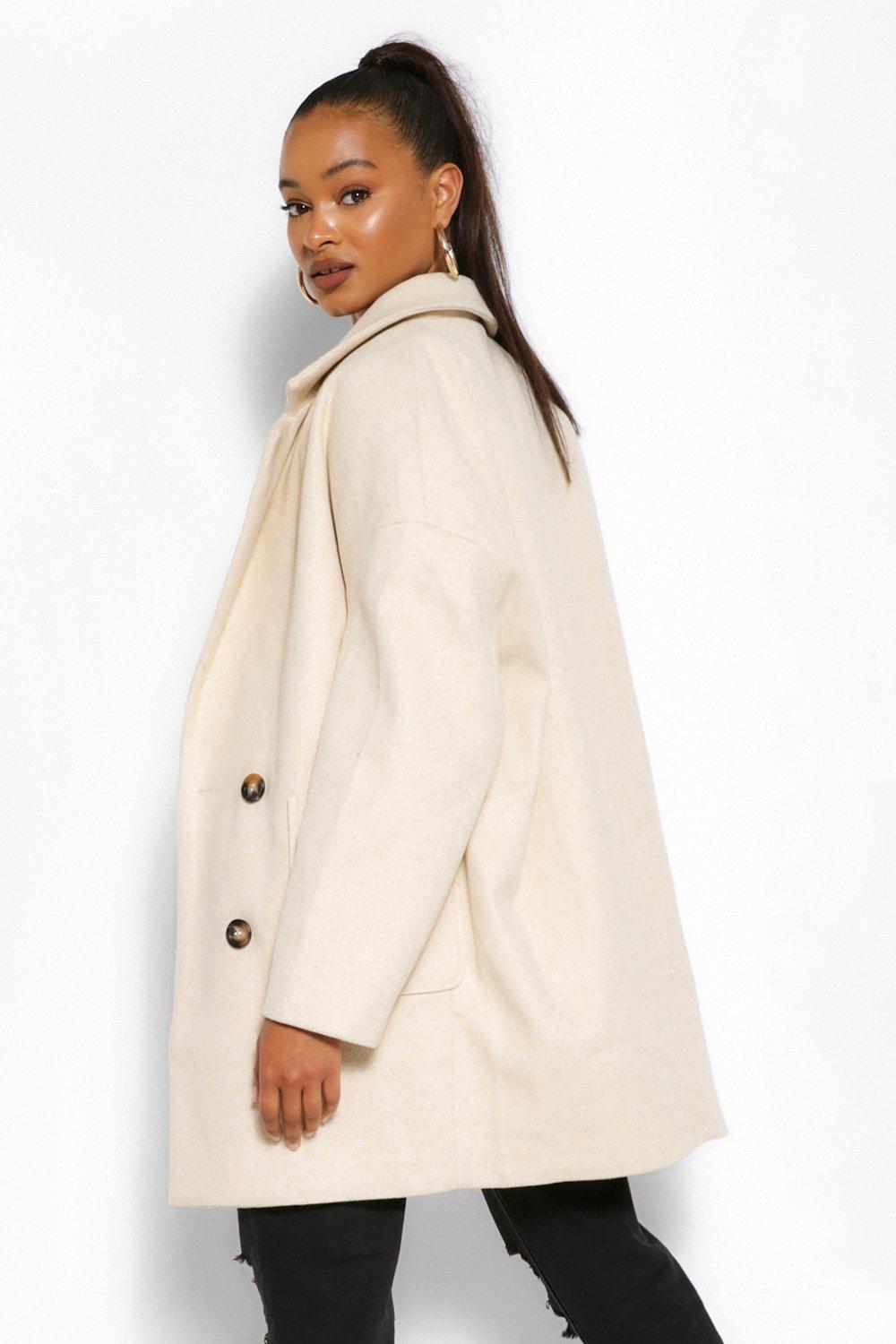 boohoo tall coats