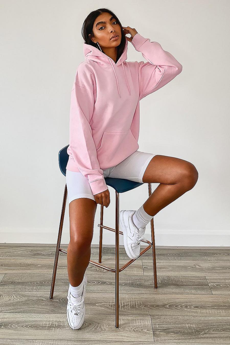 Tall Basic Hoodie, Rosa image number 1
