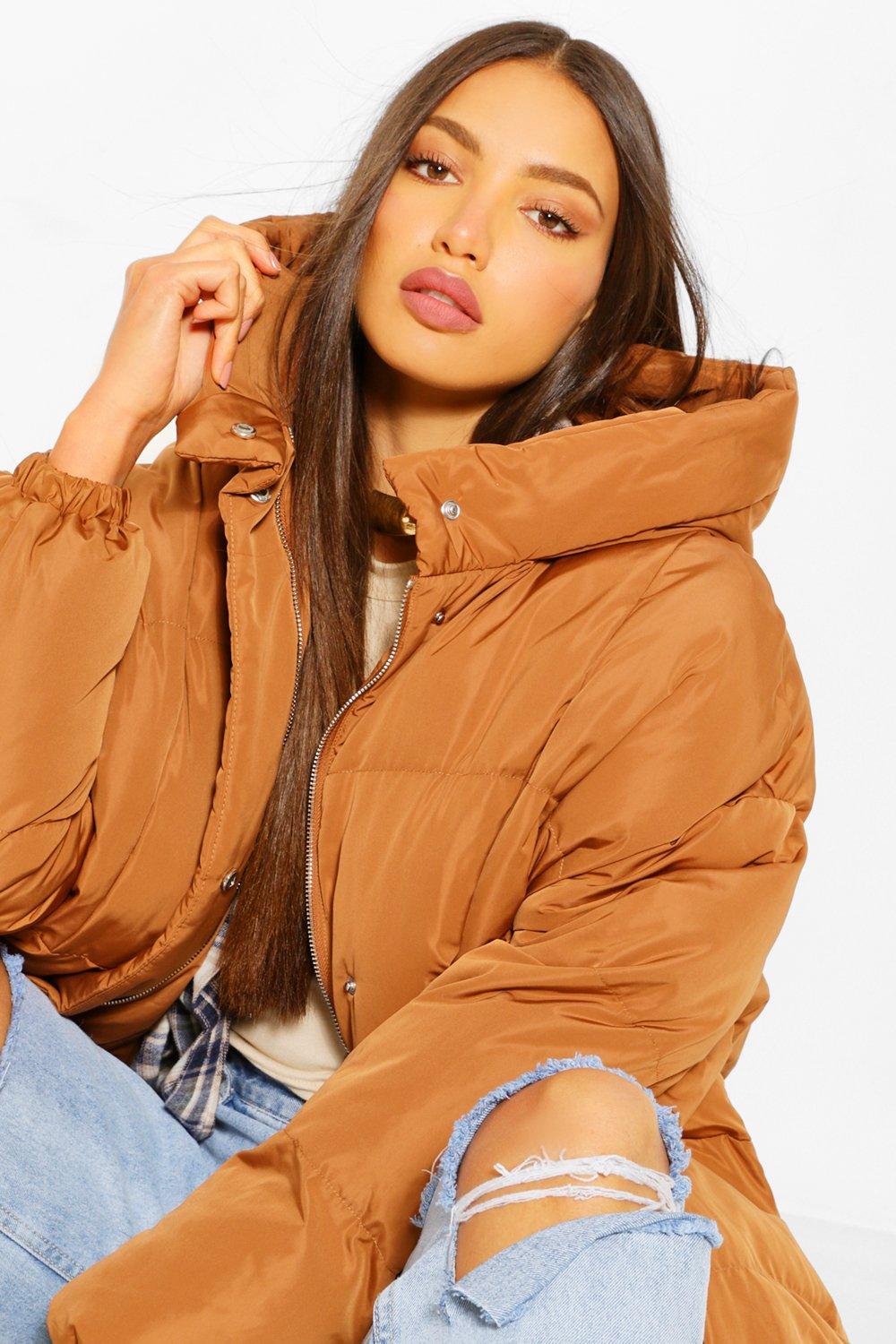 Rust longline outlet coat